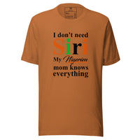 Niger Mom Tshirt, Funny Mom tshirt, African Mom Tshirt, Mother&#39;s Day Tshirt, Couples Tshirt, African Couple.