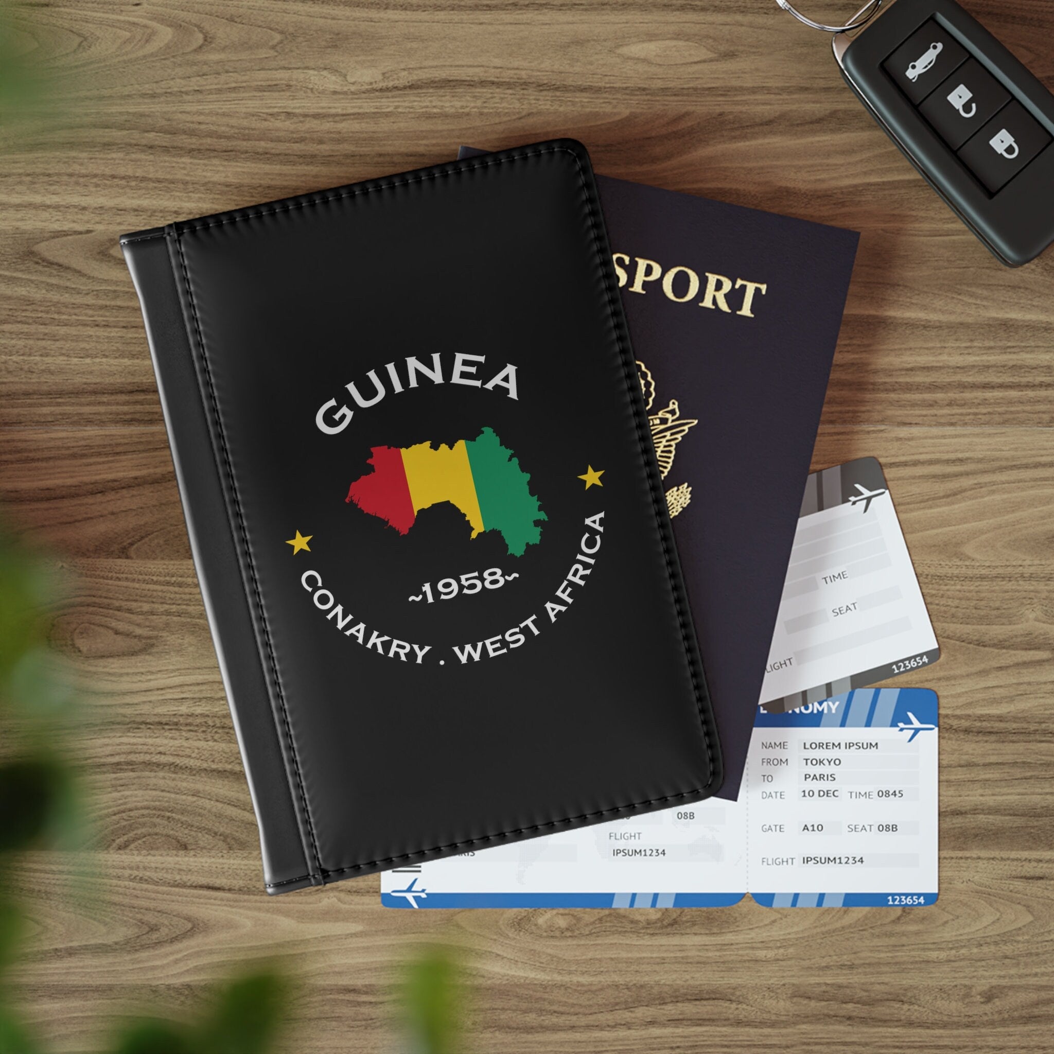 Guinea Passport Cover