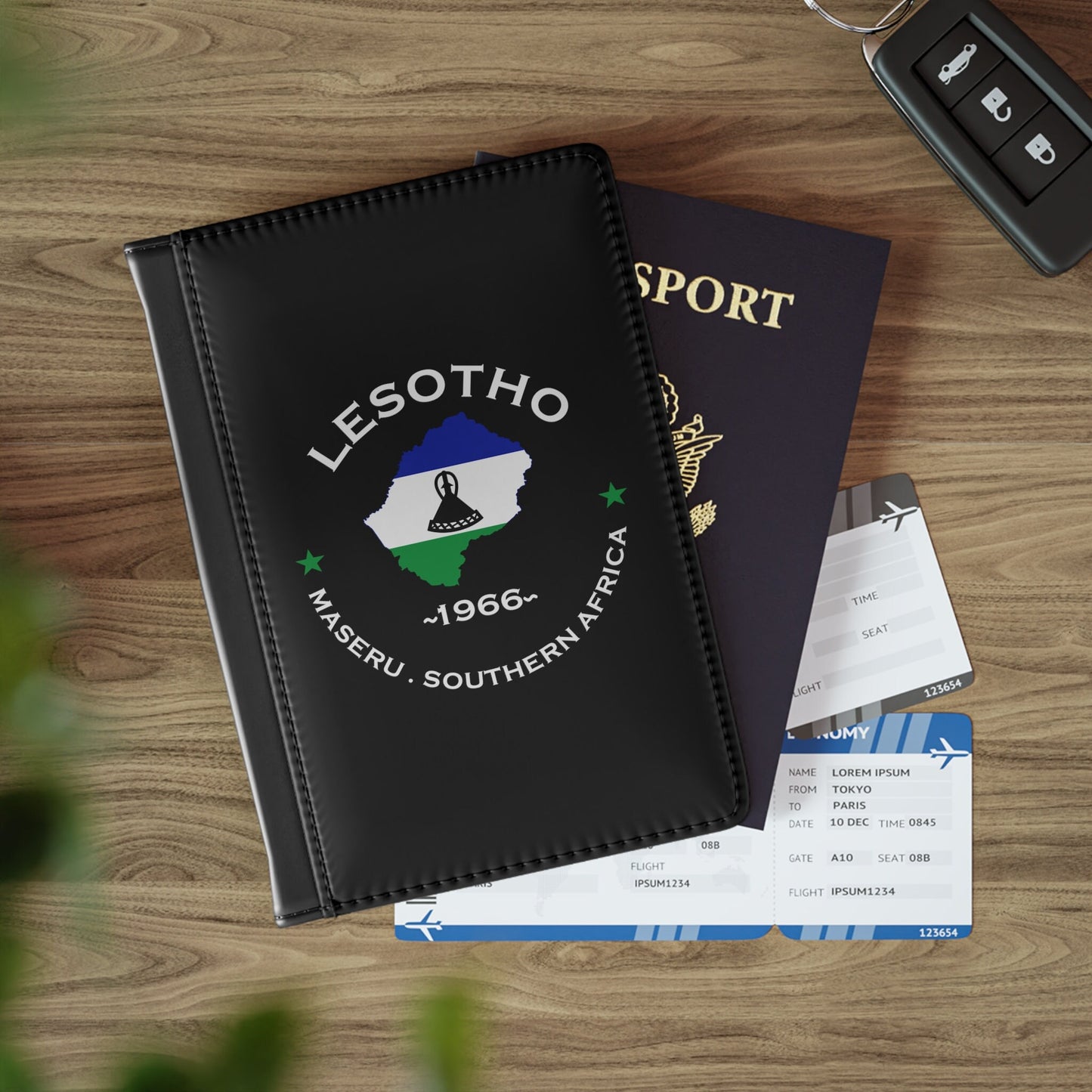 Lesotho Passport Cover