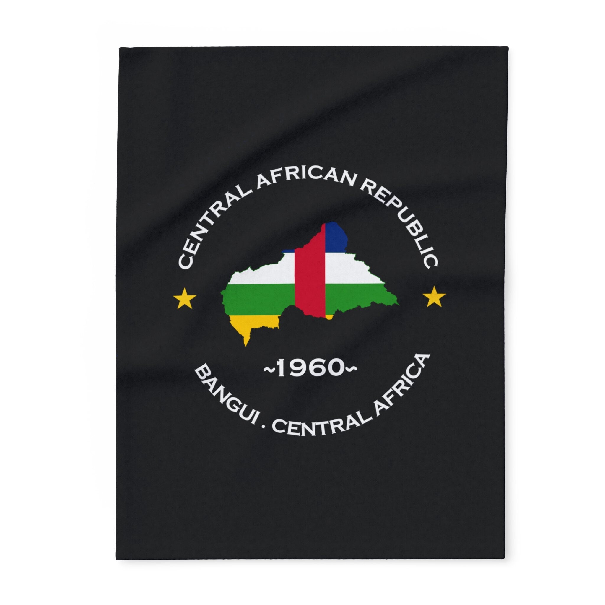 Central African Republic Premium Fleece blanket