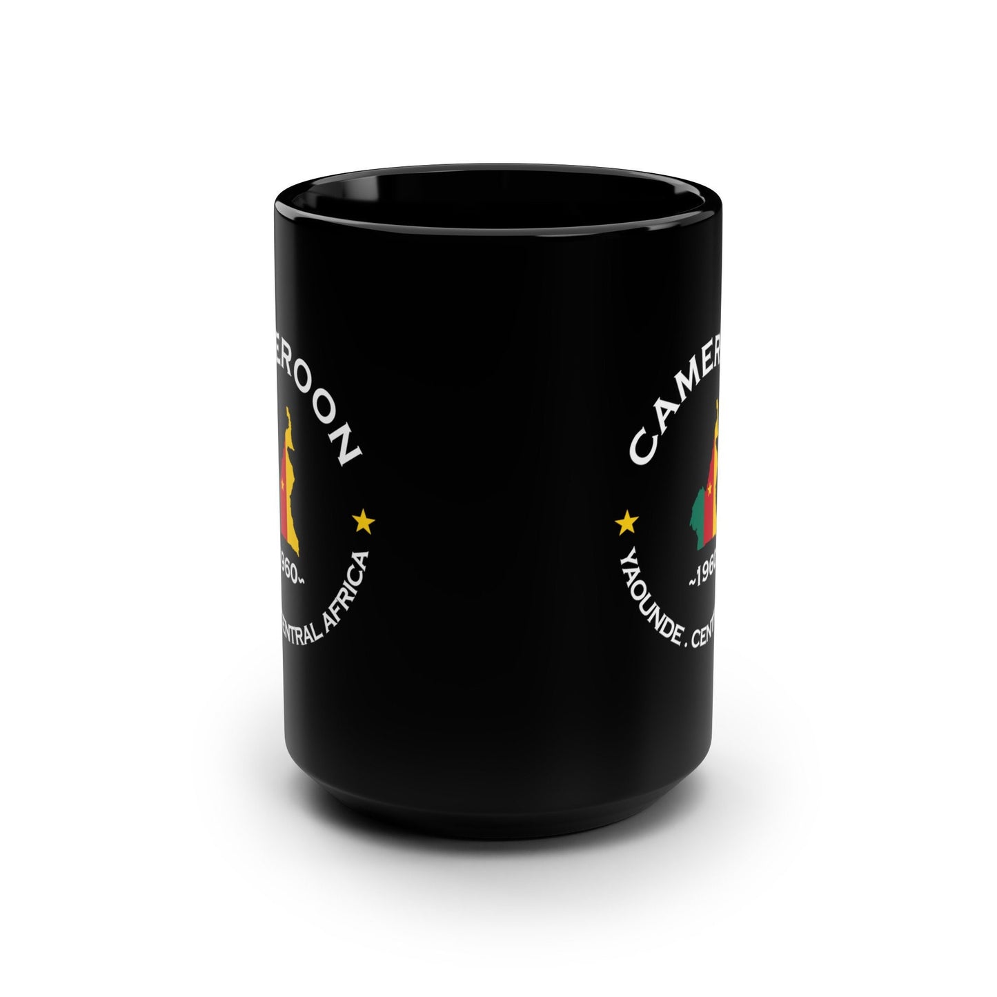 Cameroon Black Mug, 15oz