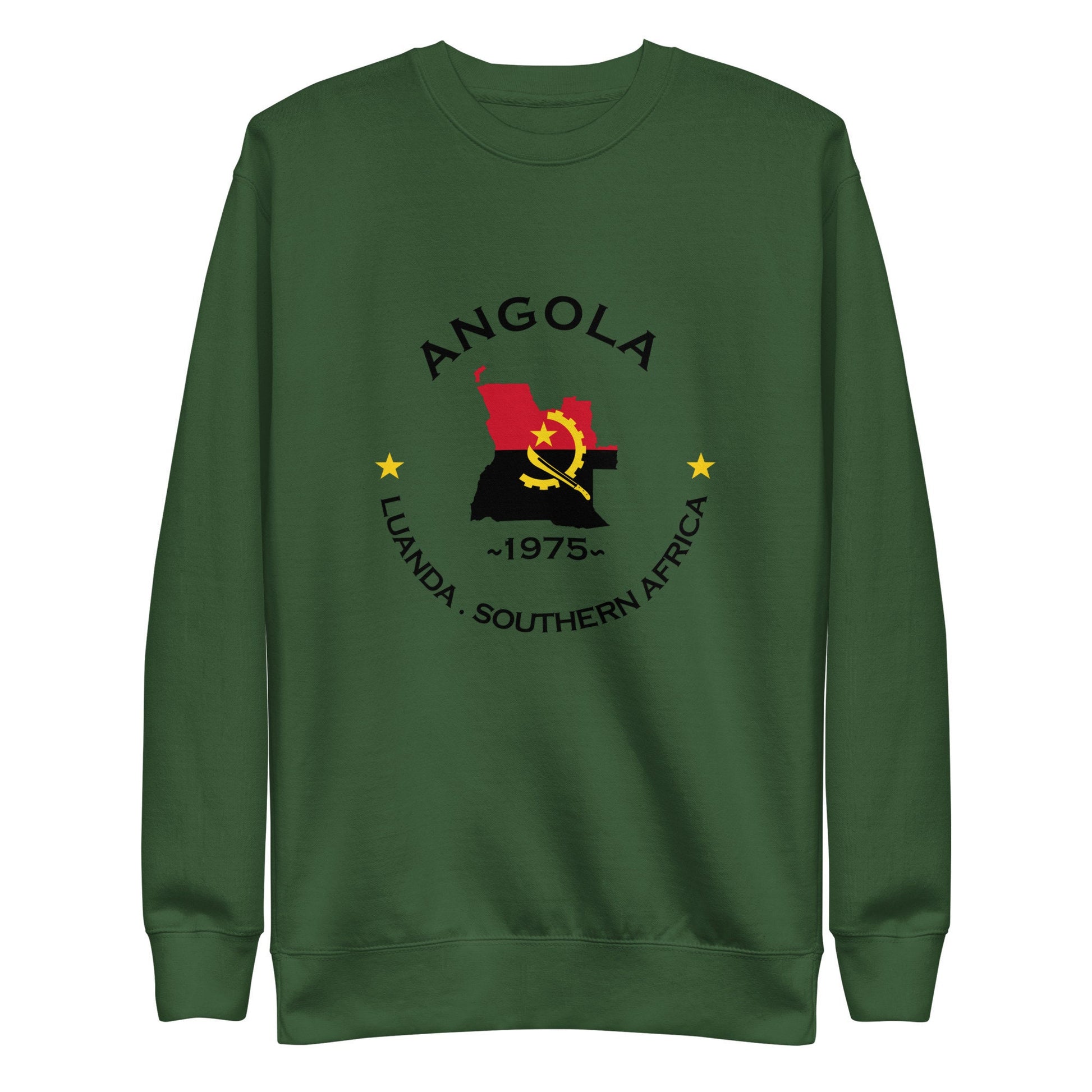 Angolan Unisex Premium Sweatshirt,African Tshirt,Africans in Diaspora,African American,African Couples,African Families,Gifts for Africans