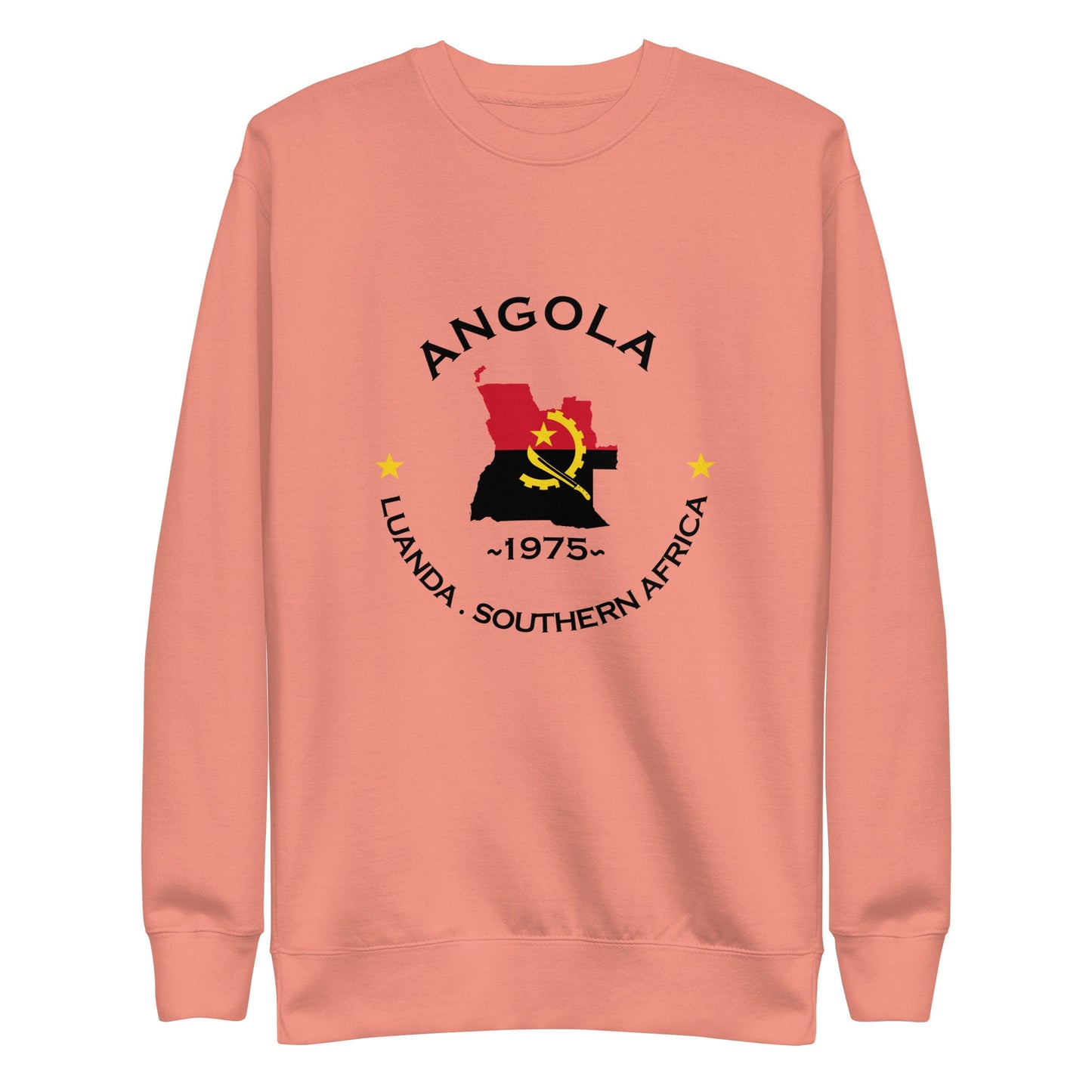 Angolan Unisex Premium Sweatshirt,African Tshirt,Africans in Diaspora,African American,African Couples,African Families,Gifts for Africans