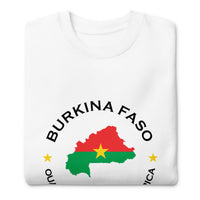 Burkina Faso Unisex Premium Sweatshirt,AfricanTshirt,Africans inDiaspora,AfricanAmerican,African Couples,African Families,Gifts for Africans