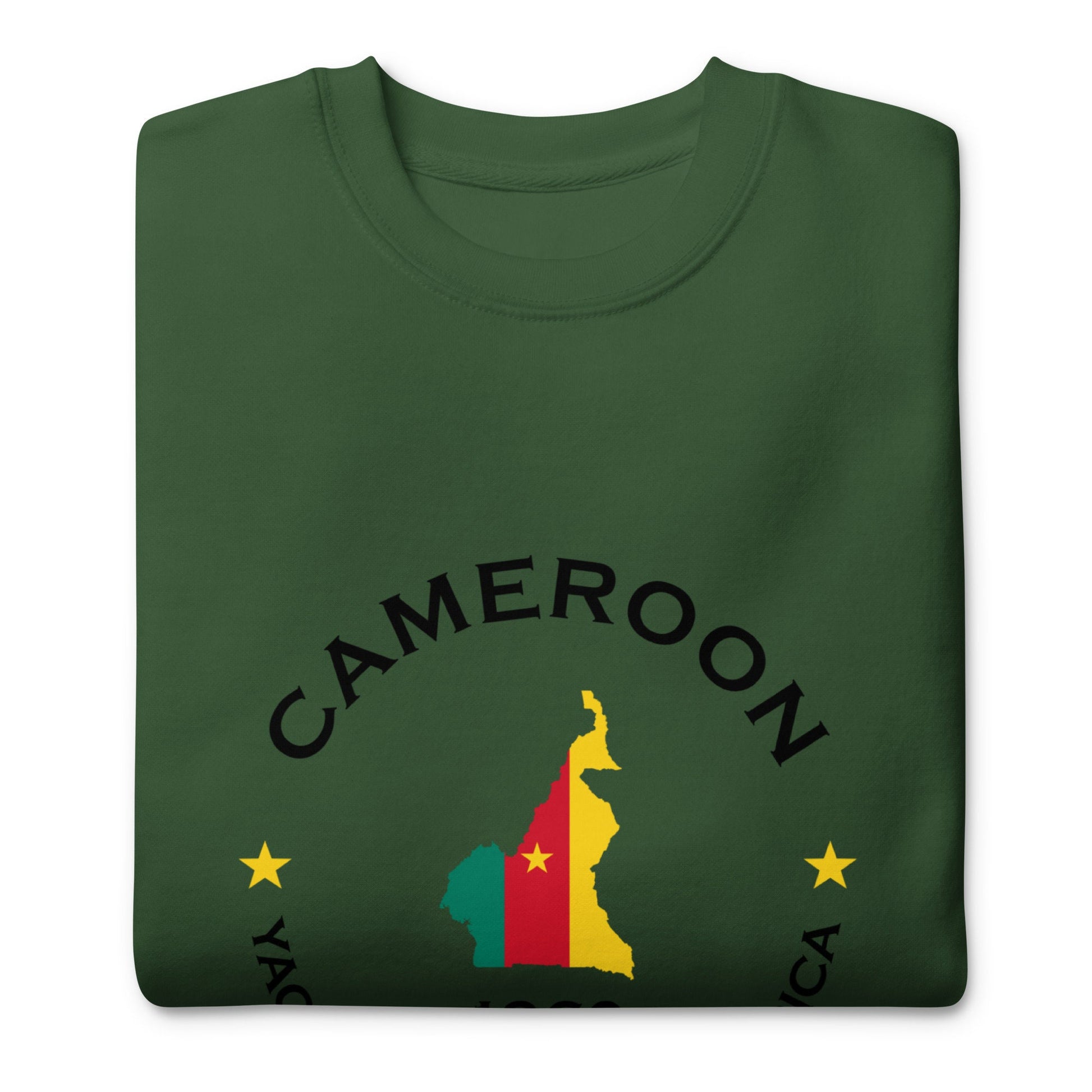 Cameroonian Unisex Premium Sweatshirt,African Tshirt,Africans in Diaspora,African American,African Couples,African Families,