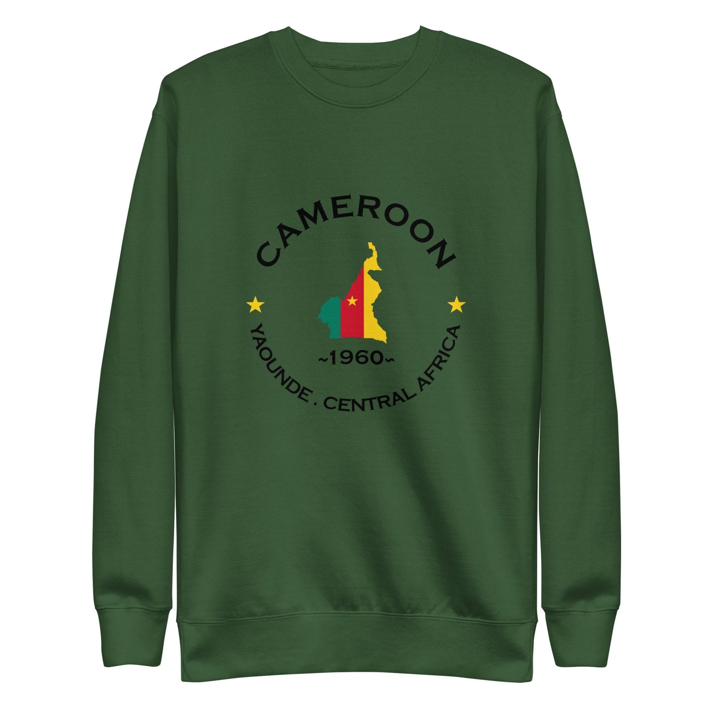 Cameroonian Unisex Premium Sweatshirt,African Tshirt,Africans in Diaspora,African American,African Couples,African Families,