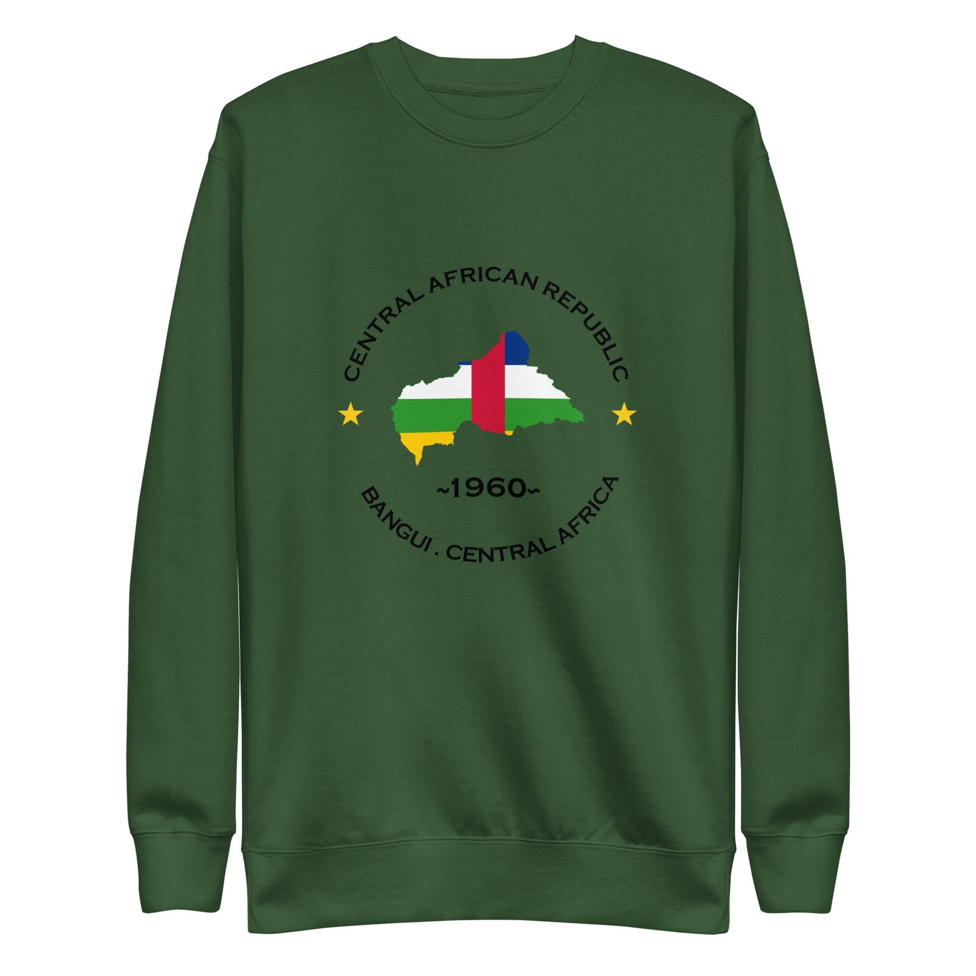 Central African Republic Unisex Premium Sweatshirt,African Tshirt,Africans in Diaspora,African American,African Couples,