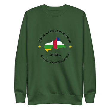 Central African Republic Unisex Premium Sweatshirt,African Tshirt,Africans in Diaspora,African American,African Couples,