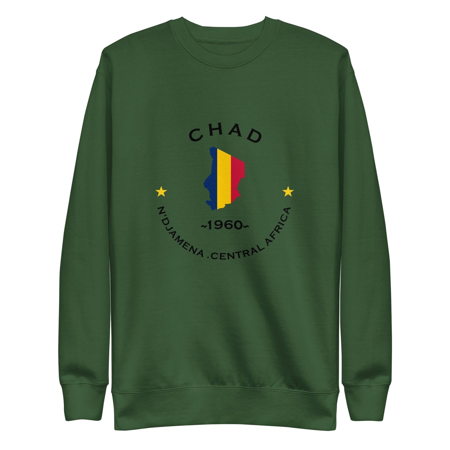 Chadian Unisex Premium Sweatshirt,African Tshirt,Africans in Diaspora,African American,African Couples,African Families,Gifts for Africans