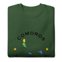 Comoros Unisex Premium Sweatshirt,African Tshirt,Africans in Diaspora,African American,African Couples,African Families,Gifts for Africans