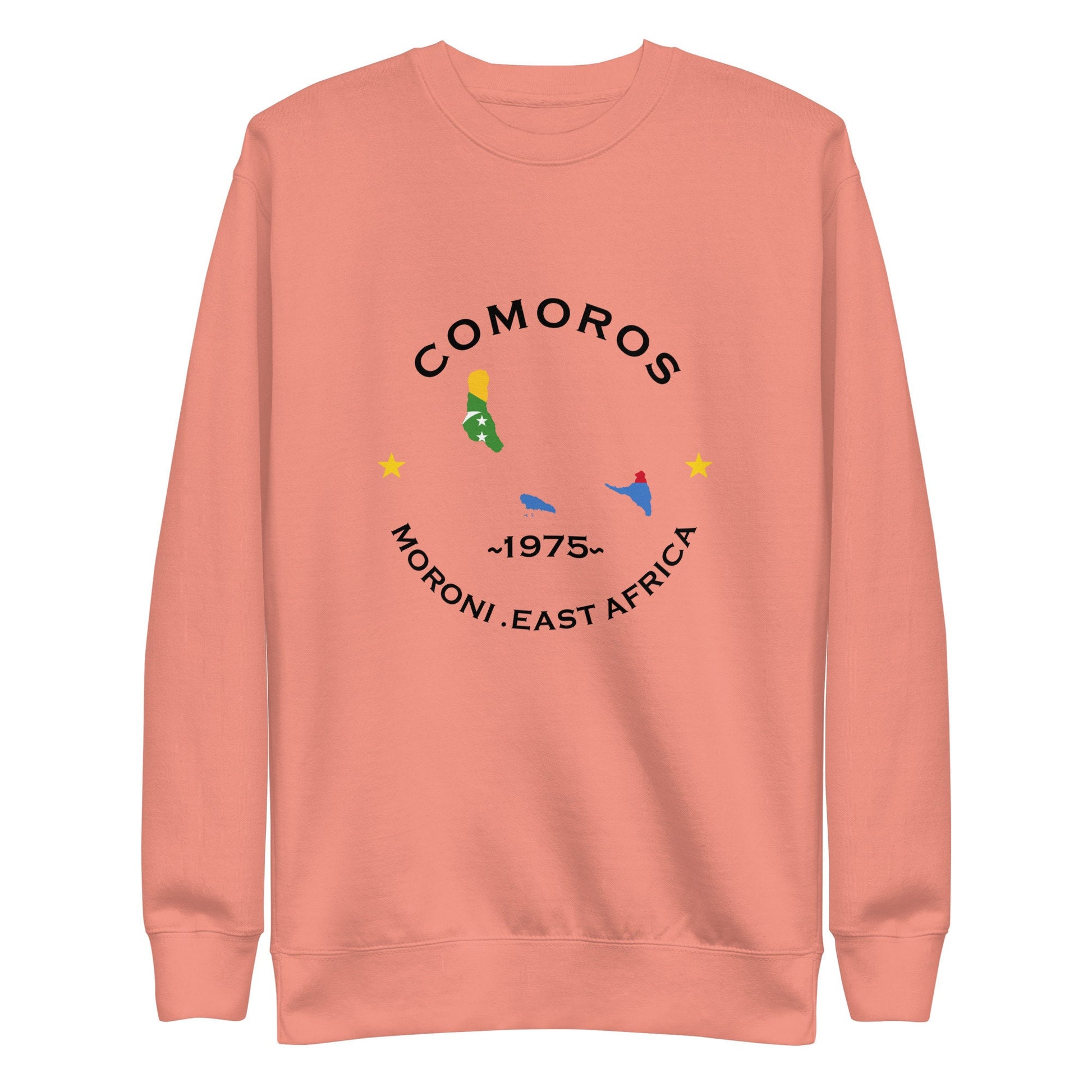 Comoros Unisex Premium Sweatshirt,African Tshirt,Africans in Diaspora,African American,African Couples,African Families,Gifts for Africans