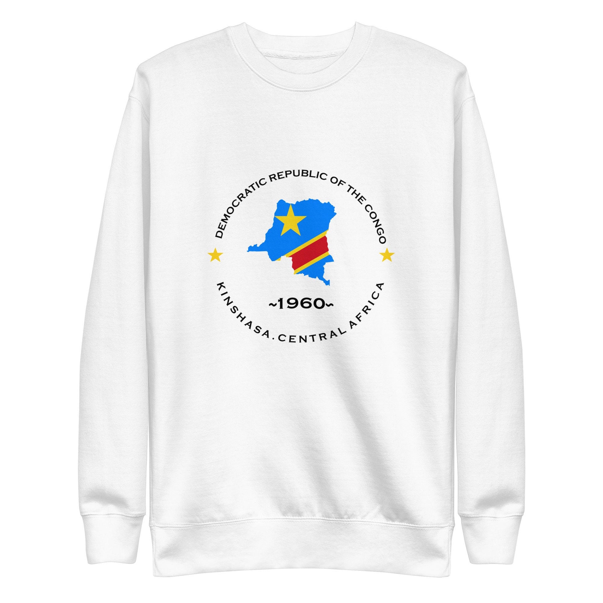 Congolese Unisex Premium Sweatshirt,African Tshirt,Africans in Diaspora,African American,African Couples,African Families,Gifts for Africans