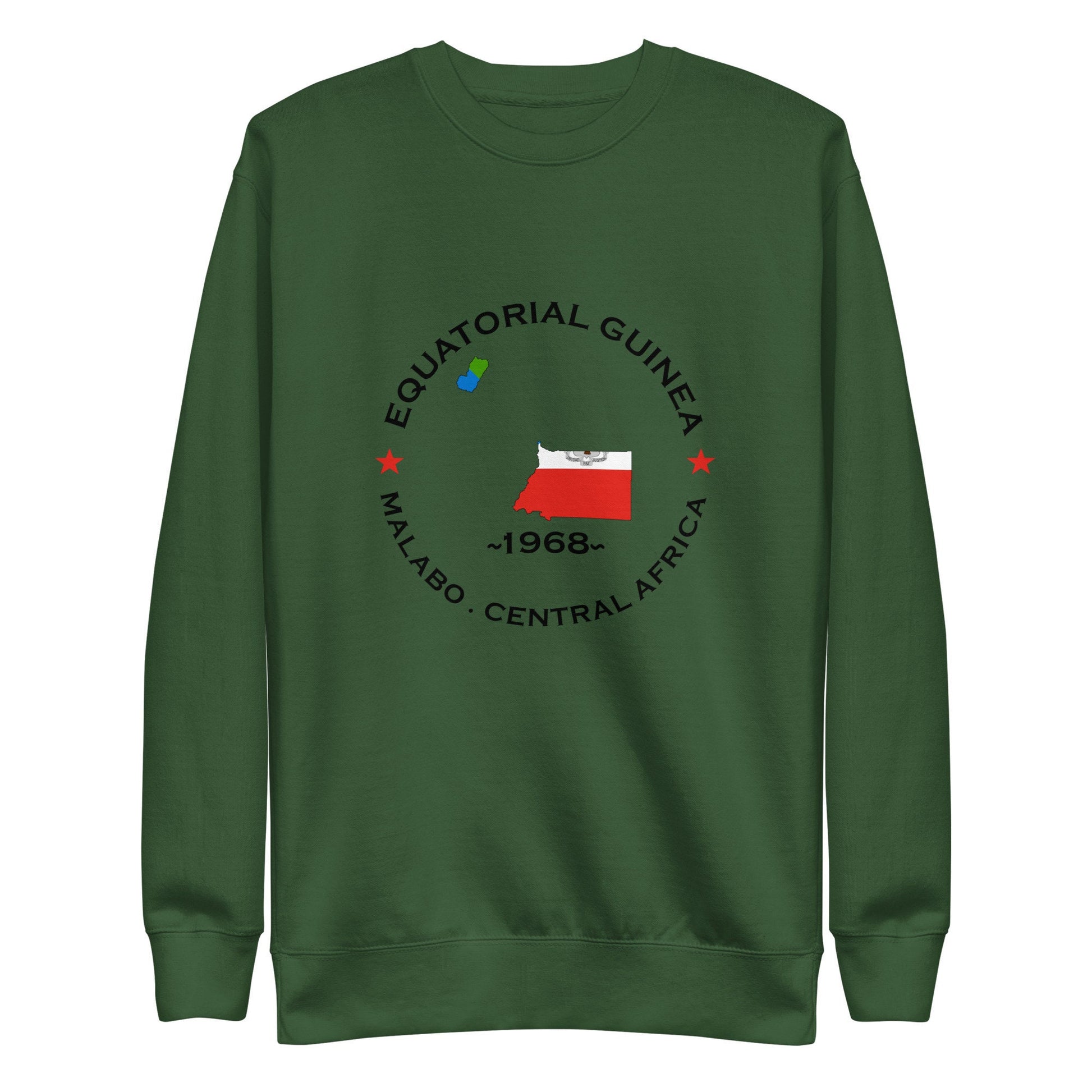 Equatorial Guinea Unisex Premium Sweatshirt,African Tshirt,Africans in Diaspora,African American,African Couples,African Families,