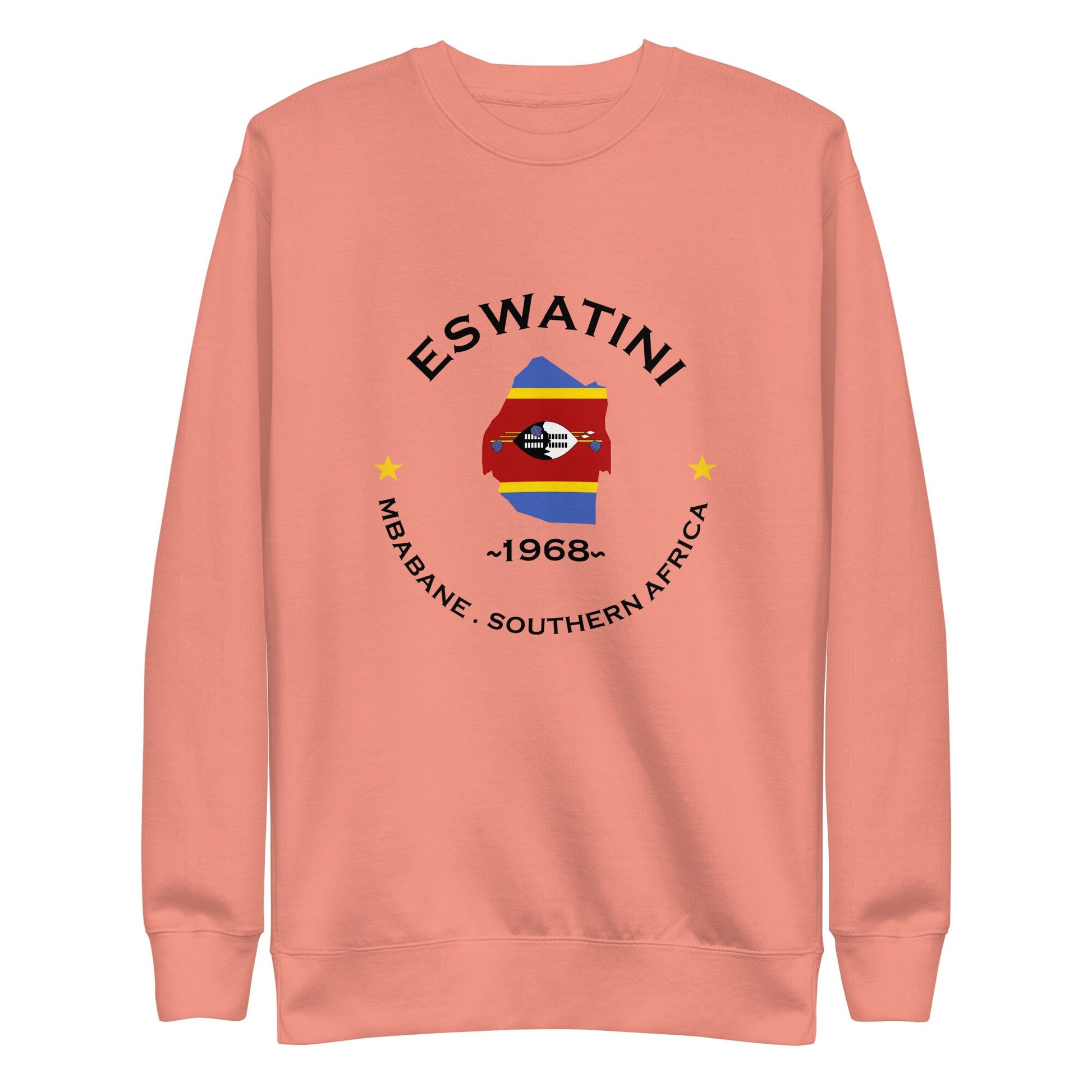 Eswatini Unisex Premium Sweatshirt,African Tshirt,Africans in Diaspora,African American,African Couples,African Families,Gifts for Africans