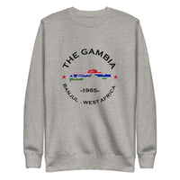 Gambian Unisex Premium Sweatshirt,African Tshirt,Africans in Diaspora,African American,African Couples,African Families,Gifts for Africans