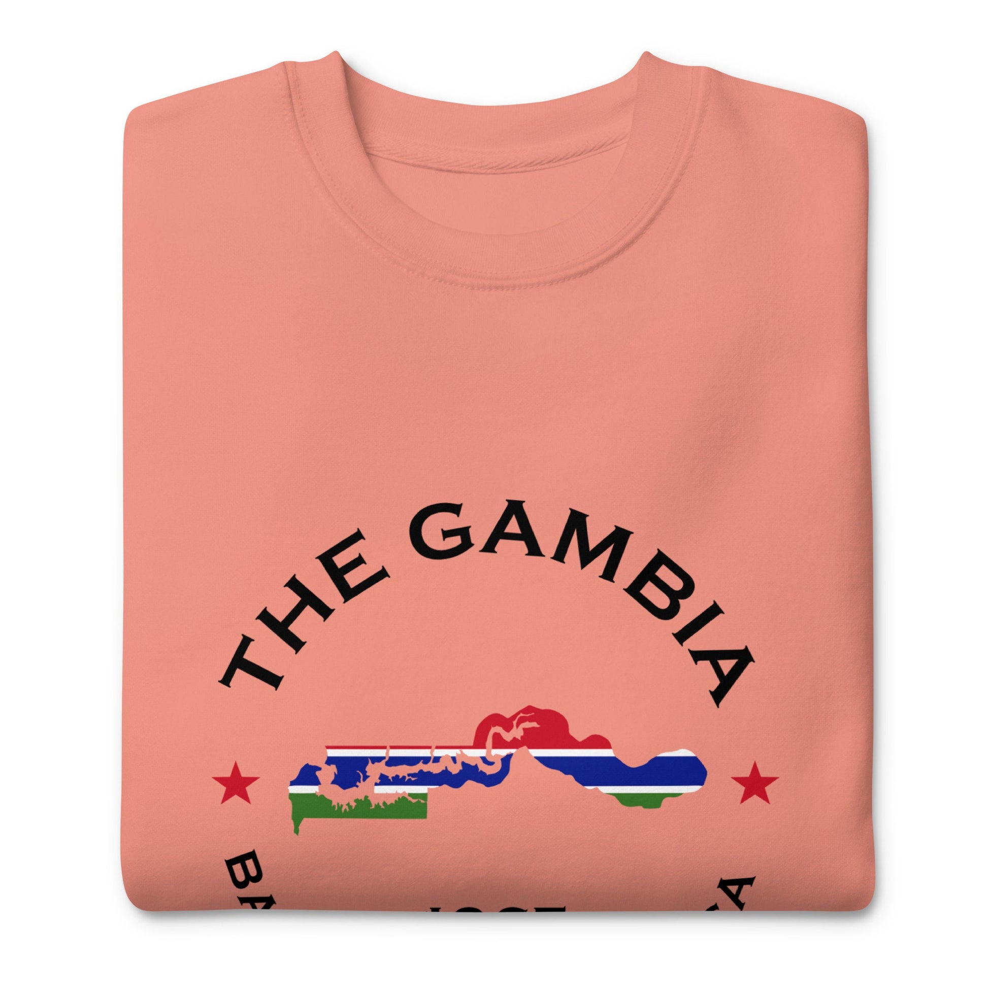 Gambian Unisex Premium Sweatshirt,African Tshirt,Africans in Diaspora,African American,African Couples,African Families,Gifts for Africans