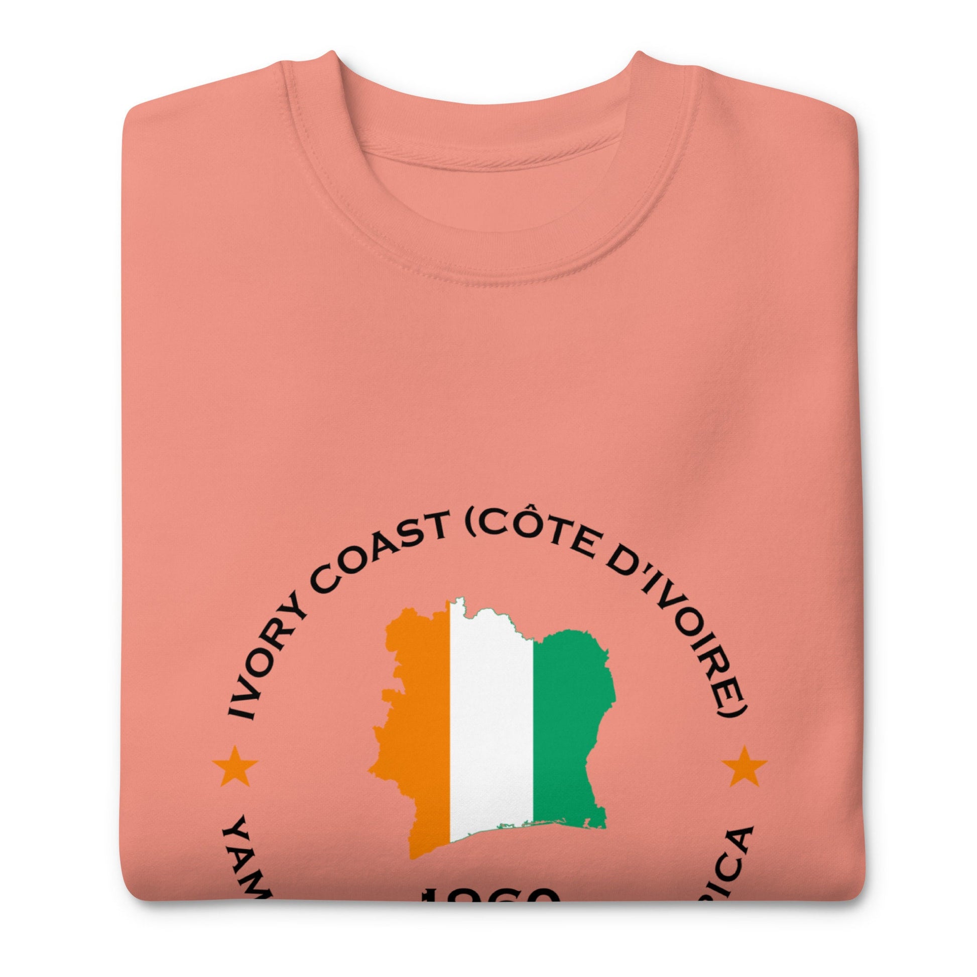 Ivorian Unisex Premium Sweatshirt,African Tshirt,Africans in Diaspora,African American,African Couples,African Families,Gifts for Africans