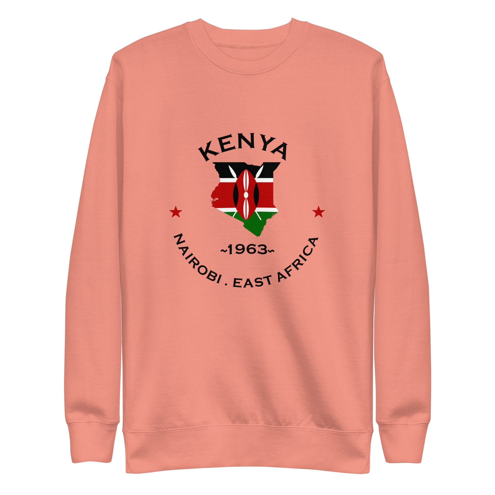 Kenyan  Unisex Premium Sweatshirt,African Tshirt,Africans in Diaspora,African American,African Couples,African Families,Gifts for Africans