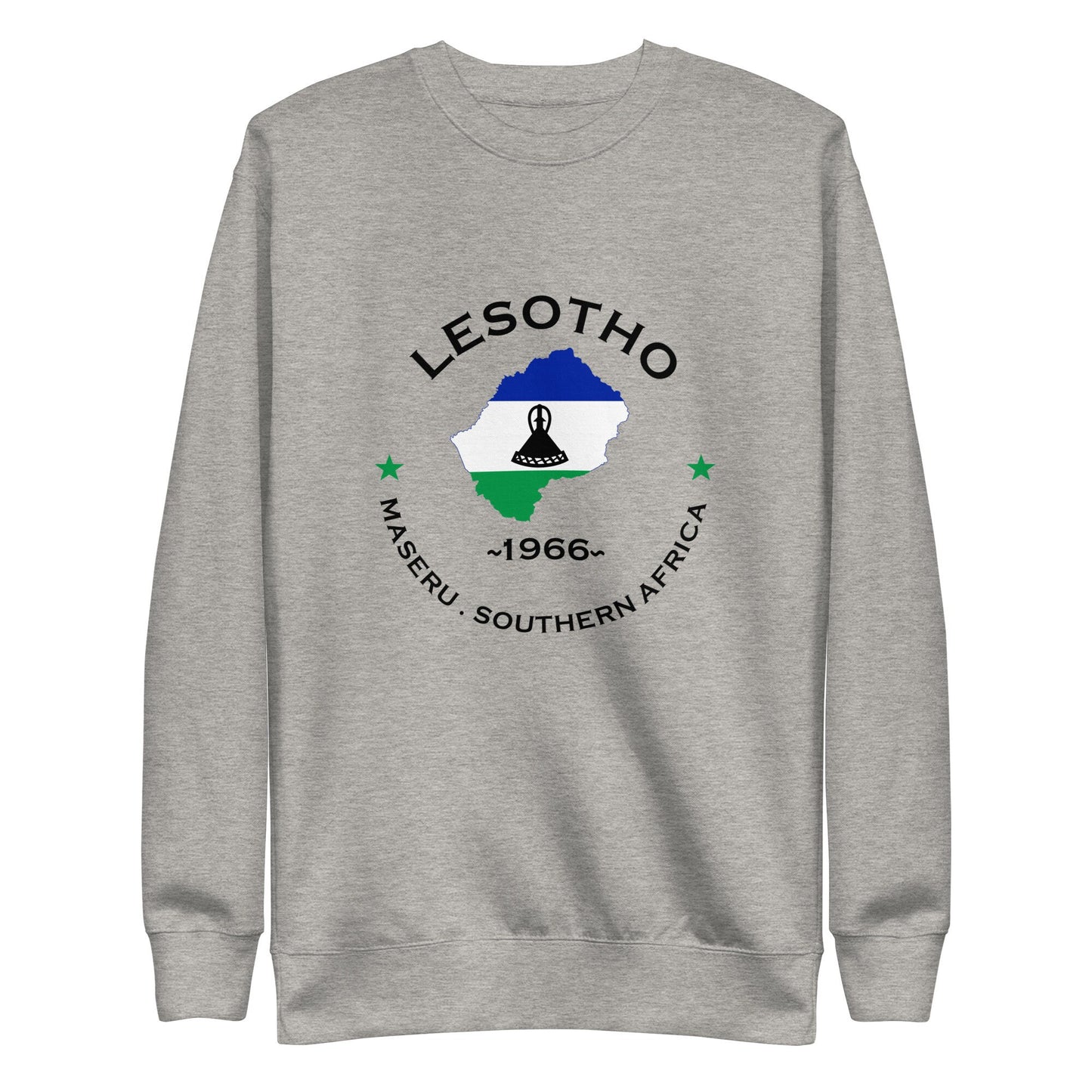 Lesotho Unisex Premium Sweatshirt,African Tshirt,Africans in Diaspora,African American,African Couples,African Families,Gifts for Africans