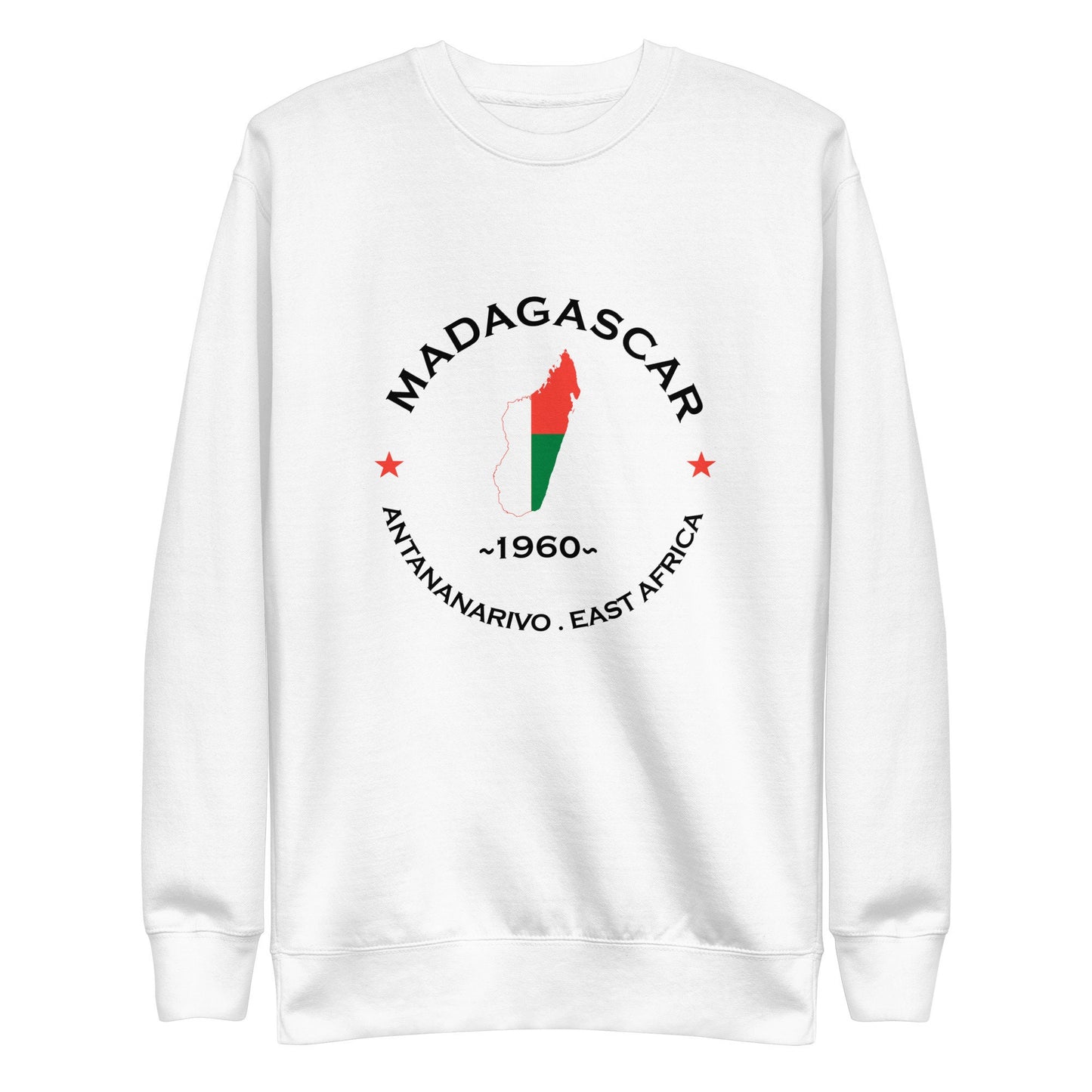 Madagascar Unisex Premium Sweatshirt,African Tshirt,Africans in Diaspora,African American,African Couples,African Families,