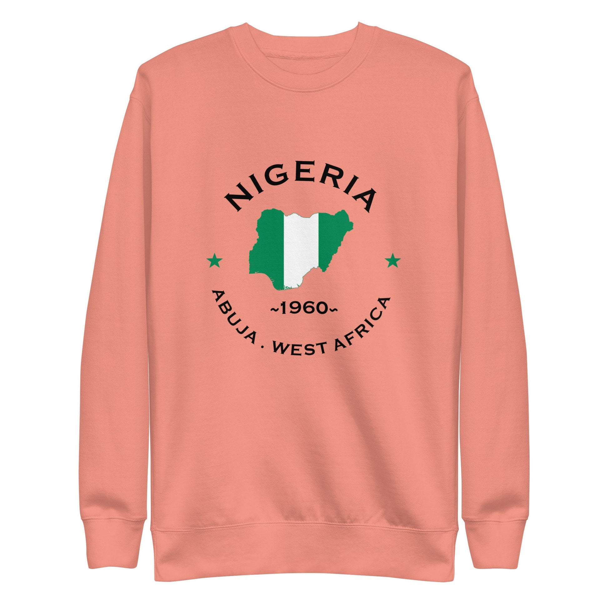 Nigerian Unisex Premium Sweatshirt,African Tshirt,Africans in Diaspora,African American,African Couples,African Families,Gifts for Africans