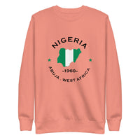Nigerian Unisex Premium Sweatshirt,African Tshirt,Africans in Diaspora,African American,African Couples,African Families,Gifts for Africans
