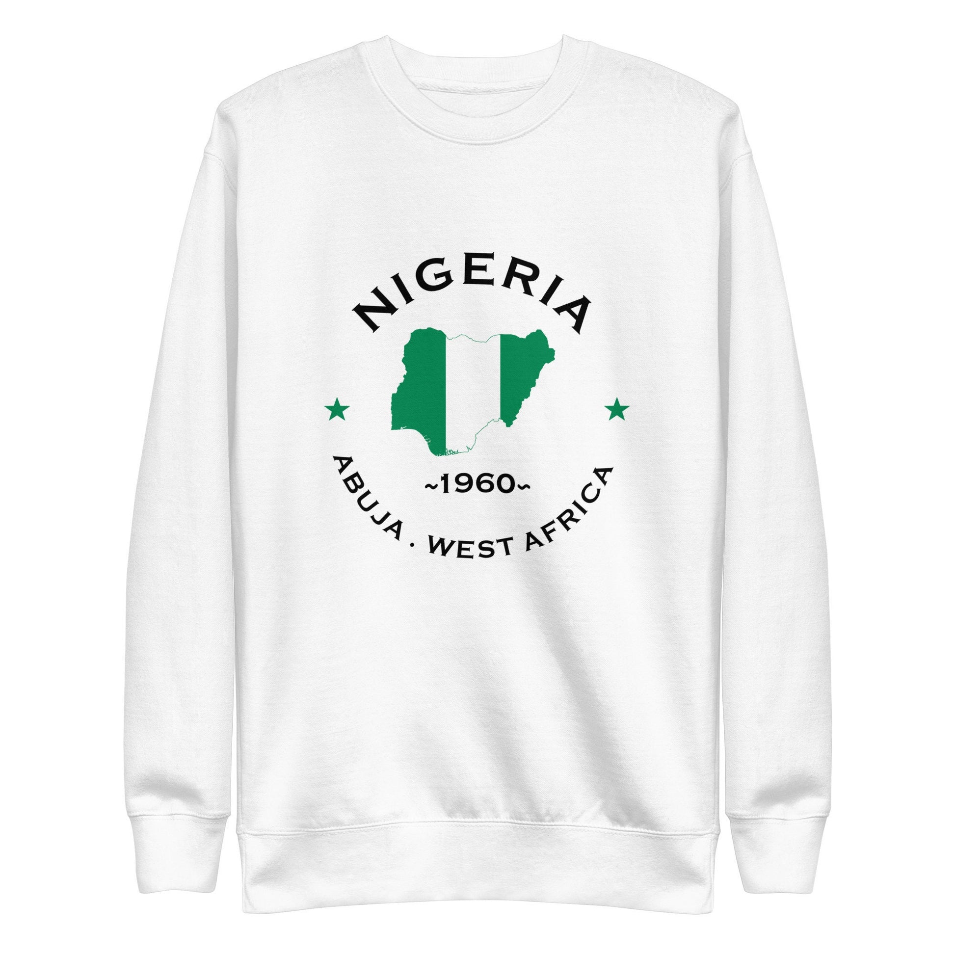 Nigerian Unisex Premium Sweatshirt,African Tshirt,Africans in Diaspora,African American,African Couples,African Families,Gifts for Africans