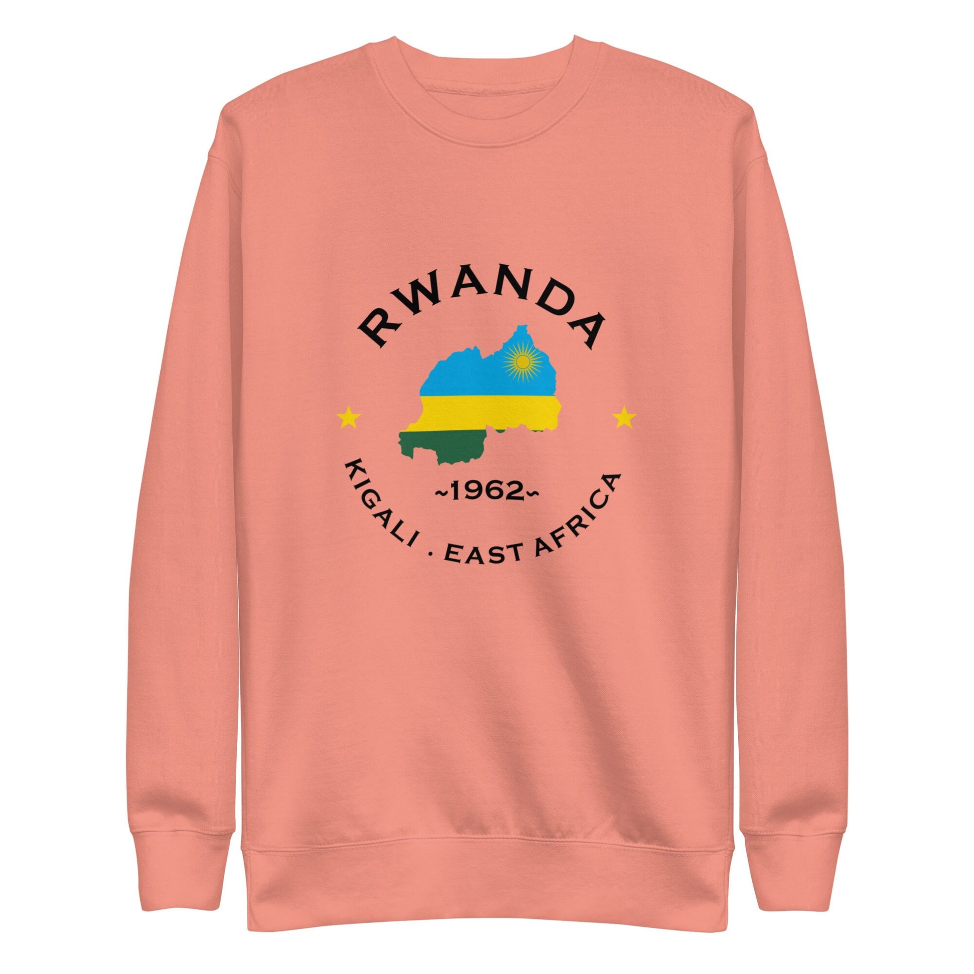 Rwandan Unisex Premium Sweatshirt,African Tshirt,Africans in Diaspora,African American,African Couples,African Families,Gifts for Africans