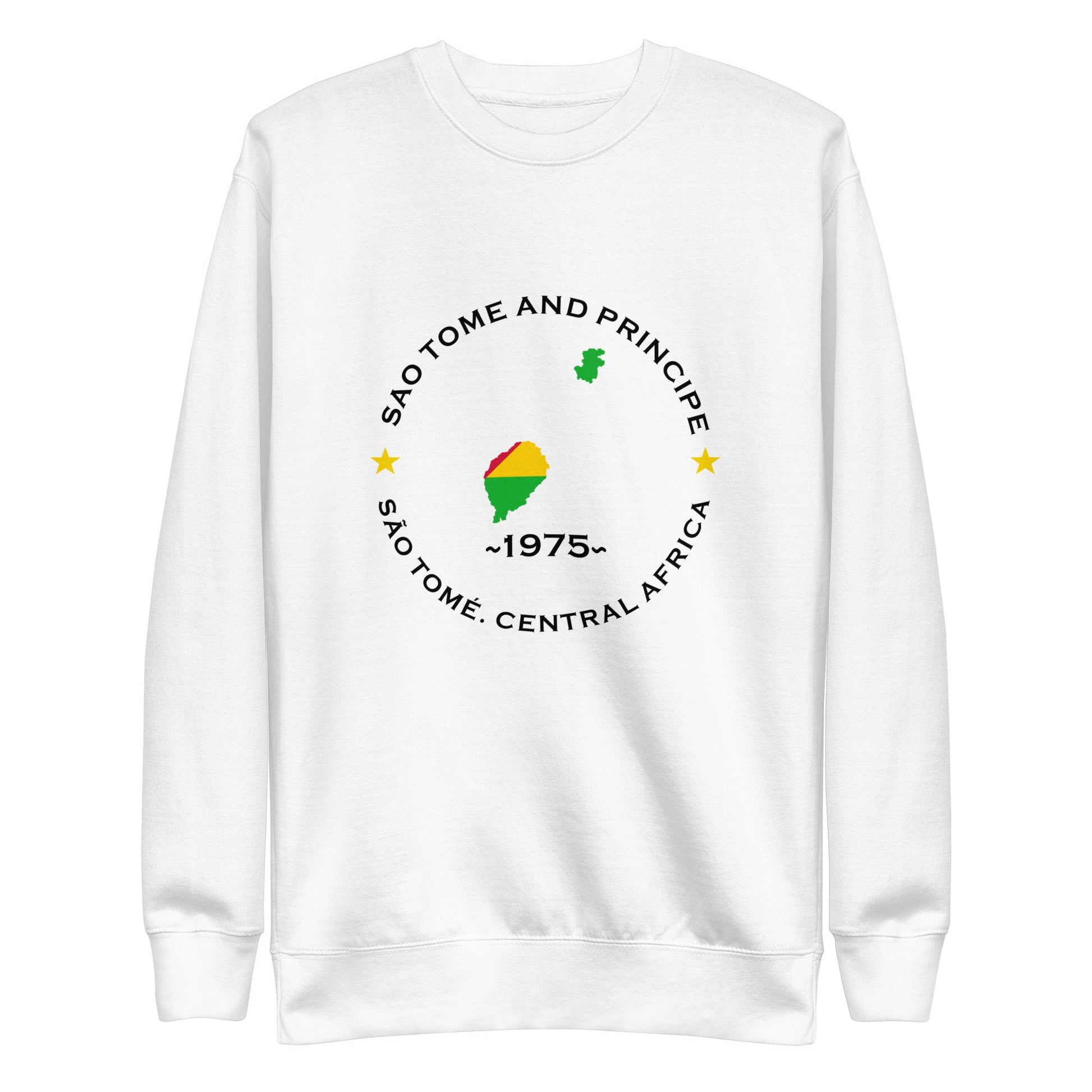 Sao Tome and Principe Unisex Premium Sweatshirt,African Tshirt,Africans in Diaspora,African American,African Couples,African Families