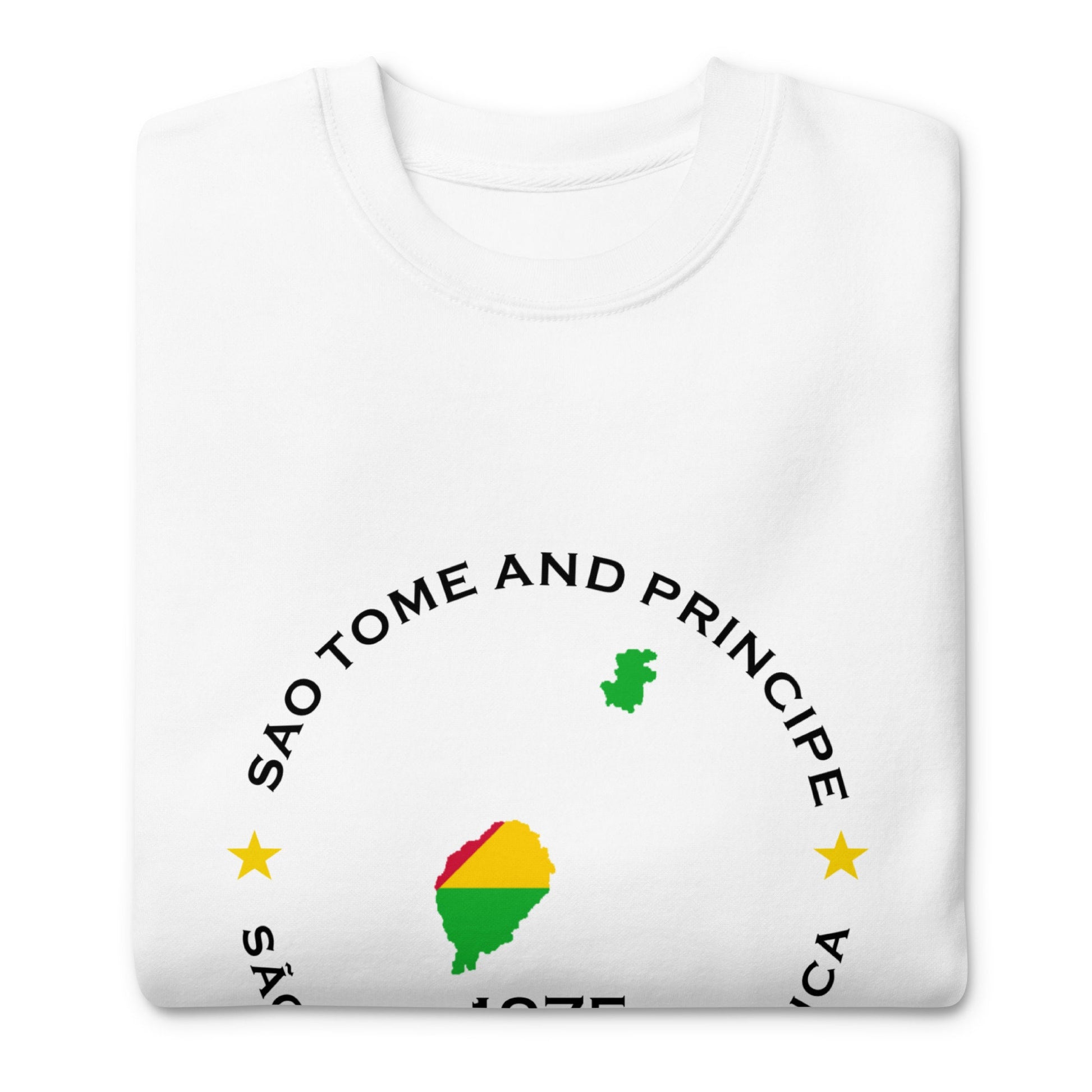 Sao Tome and Principe Unisex Premium Sweatshirt,African Tshirt,Africans in Diaspora,African American,African Couples,African Families