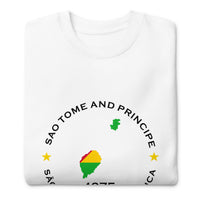 Sao Tome and Principe Unisex Premium Sweatshirt,African Tshirt,Africans in Diaspora,African American,African Couples,African Families