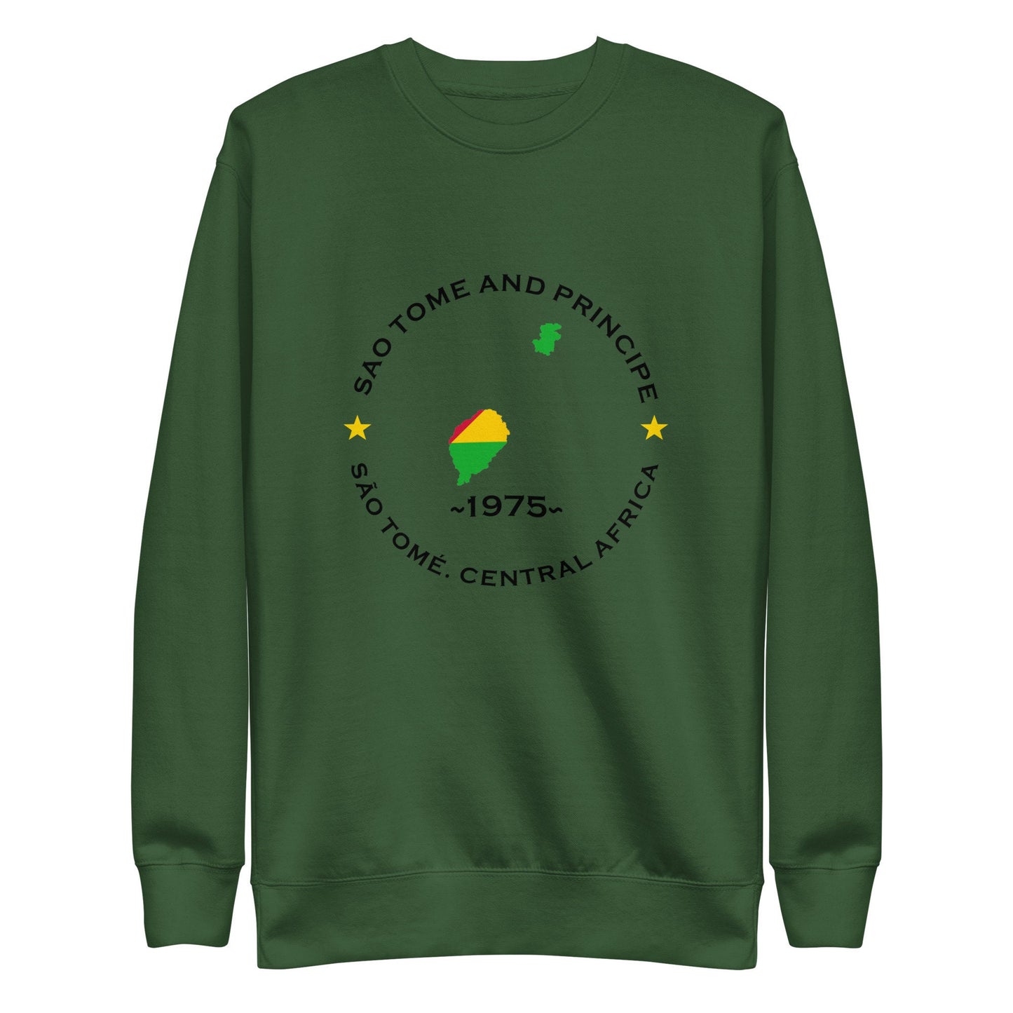 Sao Tome and Principe Unisex Premium Sweatshirt,African Tshirt,Africans in Diaspora,African American,African Couples,African Families