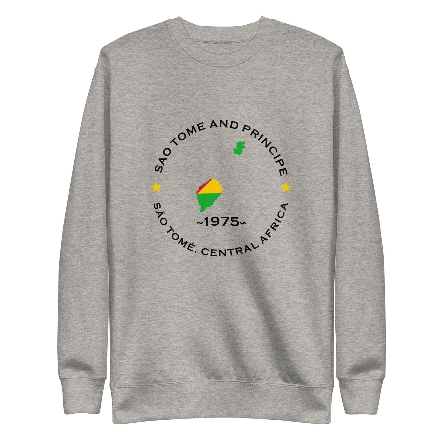 Sao Tome and Principe Unisex Premium Sweatshirt,African Tshirt,Africans in Diaspora,African American,African Couples,African Families