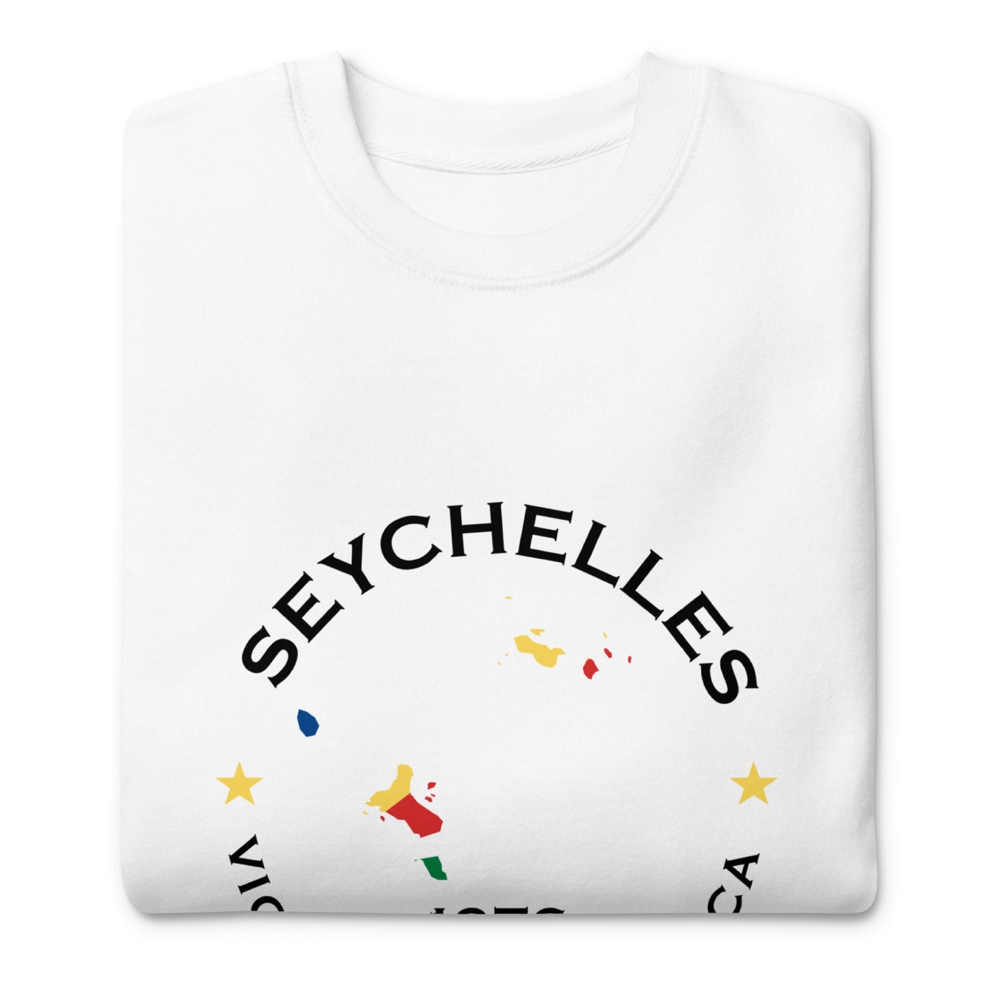 Seychelles Unisex Premium Sweatshirt,African Tshirt,Africans in Diaspora,African American,African Couples,African Families