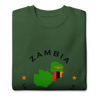 Zambian Unisex Premium Sweatshirt,African Tshirt,Africans in Diaspora,African American,African Couples,African Families,Gifts for Africans