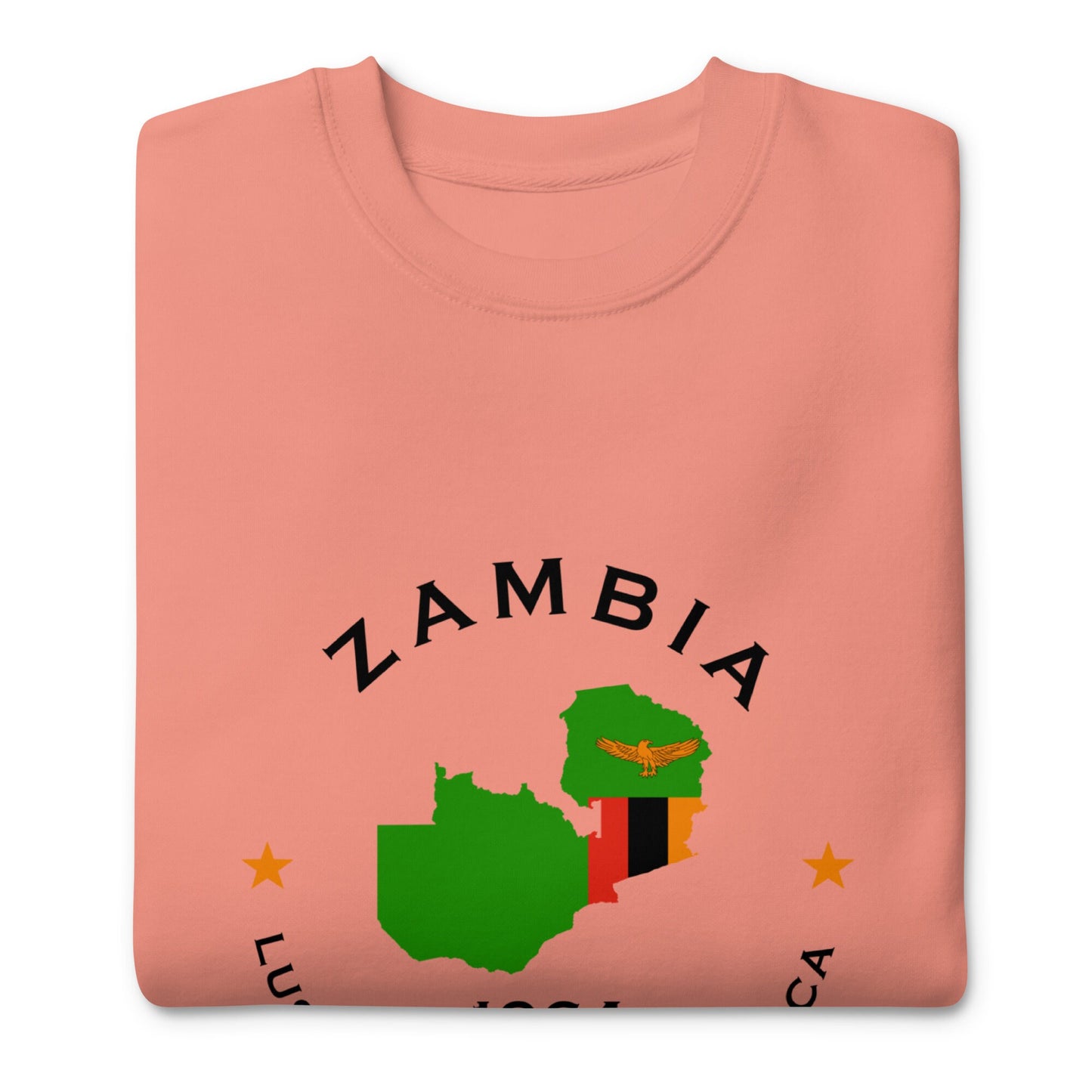 Zambian Unisex Premium Sweatshirt,African Tshirt,Africans in Diaspora,African American,African Couples,African Families,Gifts for Africans