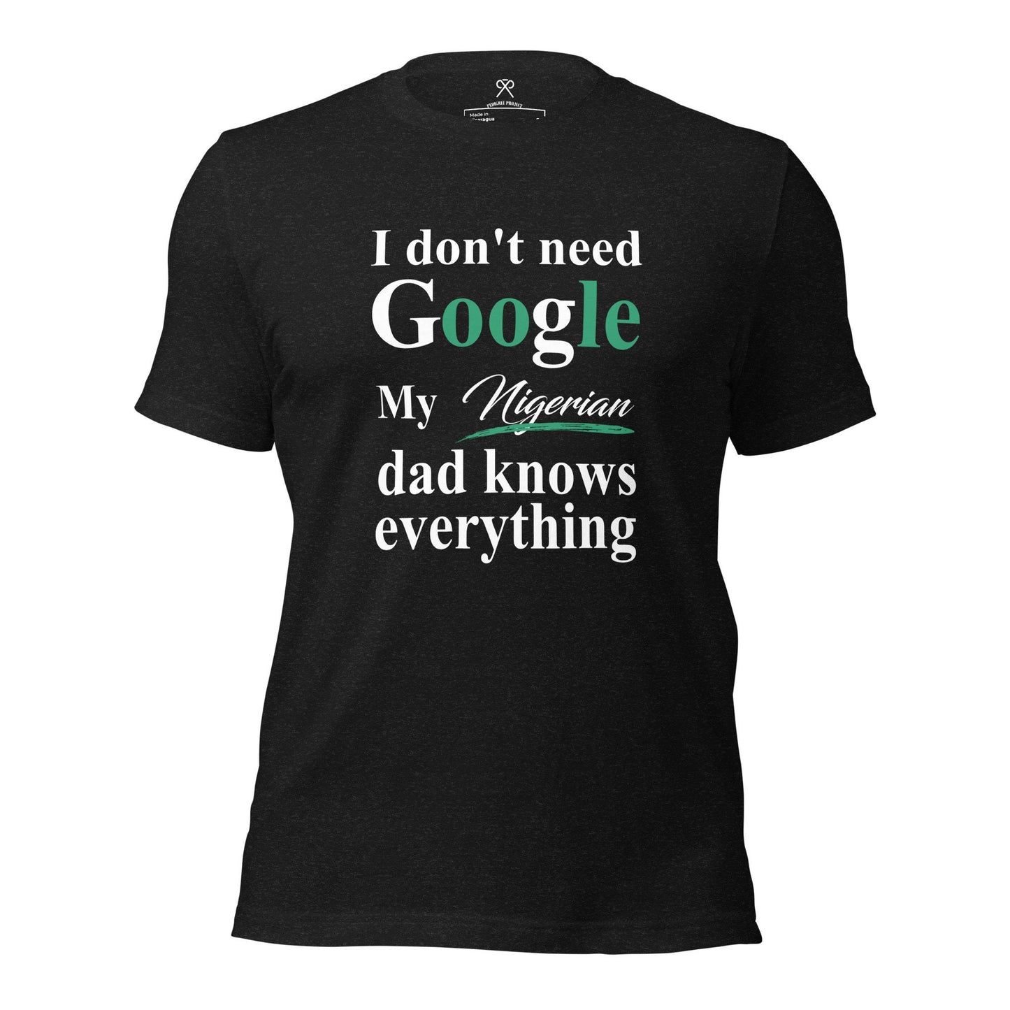 Nigerian Dad Tshirt, Funny Dad tshirt, African Dad Tshirt, Father&#39;s Day Tshirt, Couples Tshirt, African Couple.