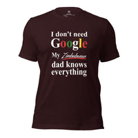 Zimbabwean Dad Tshirt, Funny Dad tshirt, African Dad Tshirt, Father&#39;s Day Tshirt, Couples Tshirt, African Couple.