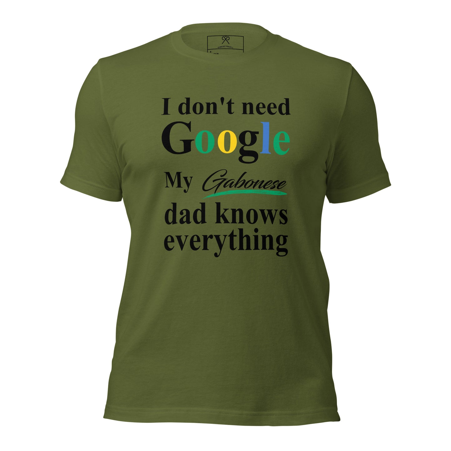 Gabonese Dad Tshirt, Funny Dad tshirt, African Dad Tshirt, Father&#39;s Day Tshirt, Couples Tshirt, African Couple.