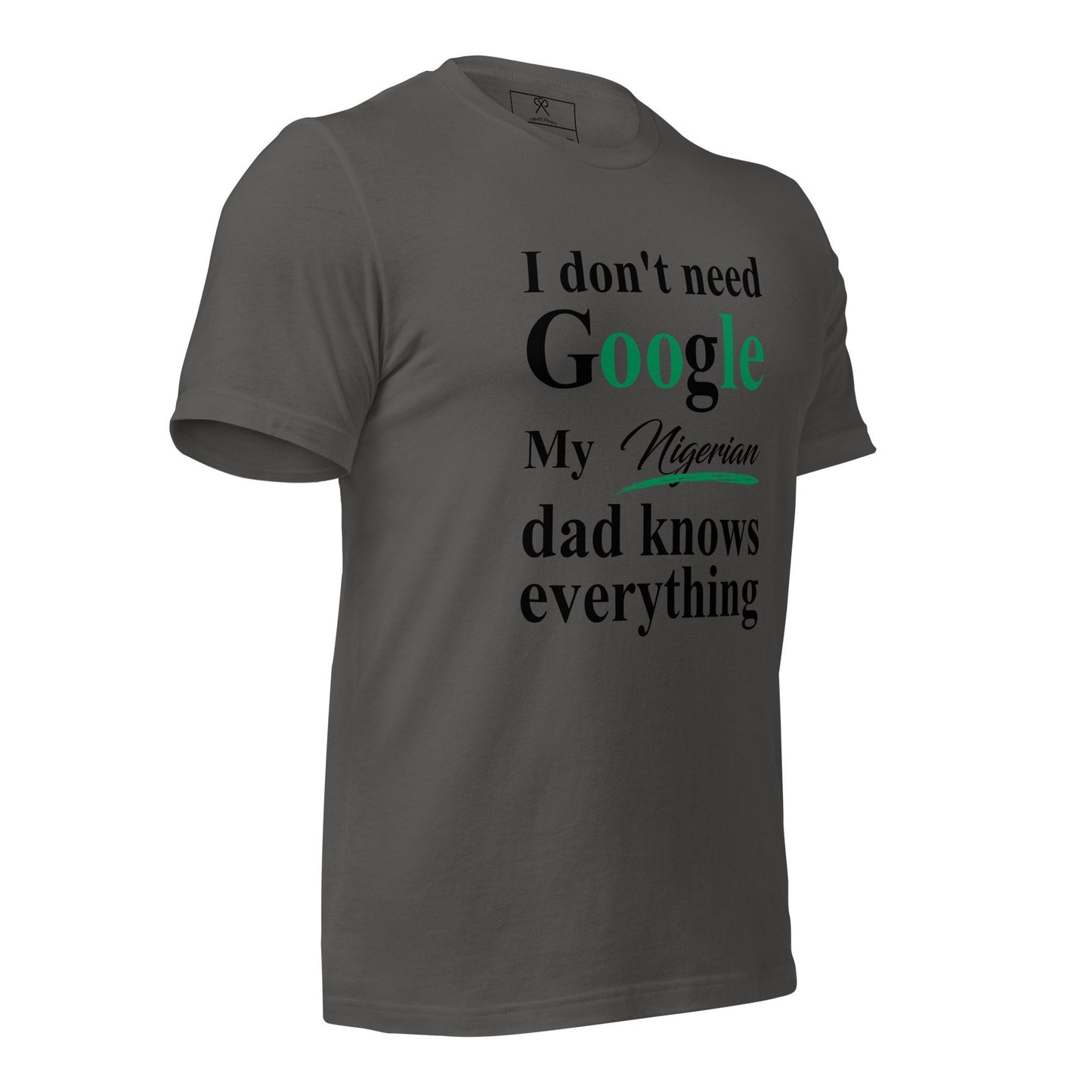 Nigerian Dad Tshirt, Funny Dad tshirt, African Dad Tshirt, Father&#39;s Day Tshirt, Couples Tshirt, African Couple.