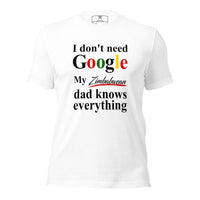 Zimbabwean Dad Tshirt, Funny Dad tshirt, African Dad Tshirt, Father&#39;s Day Tshirt, Couples Tshirt, African Couple.