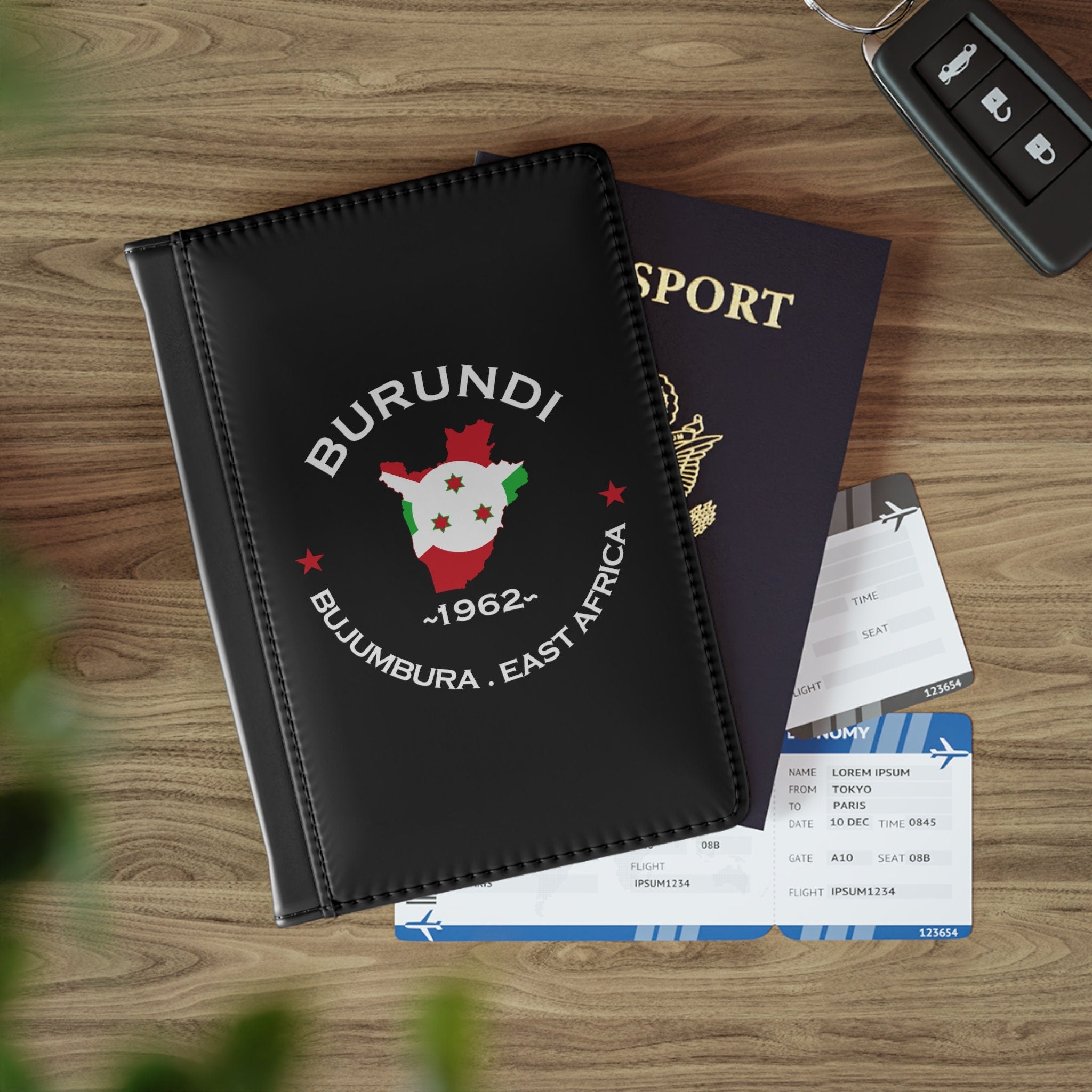 Burundi Passport Cover