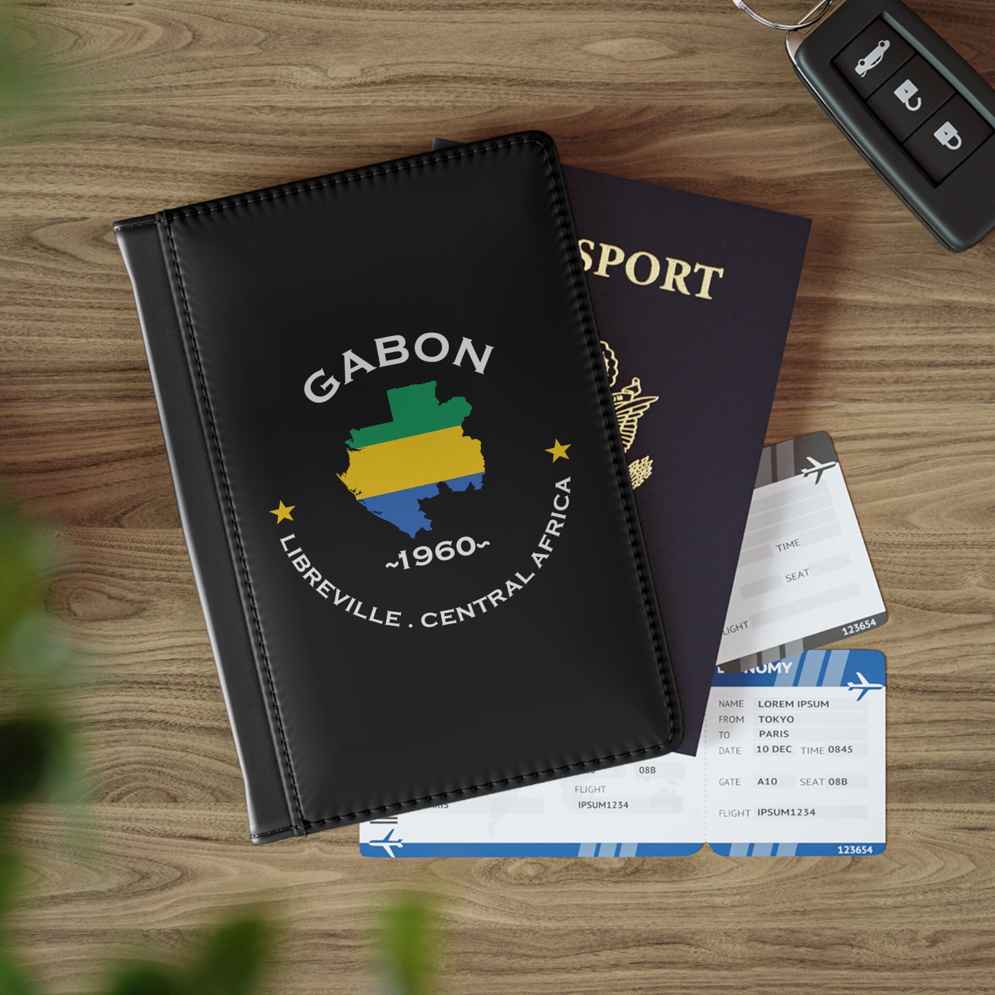 Gabon Passport Cover