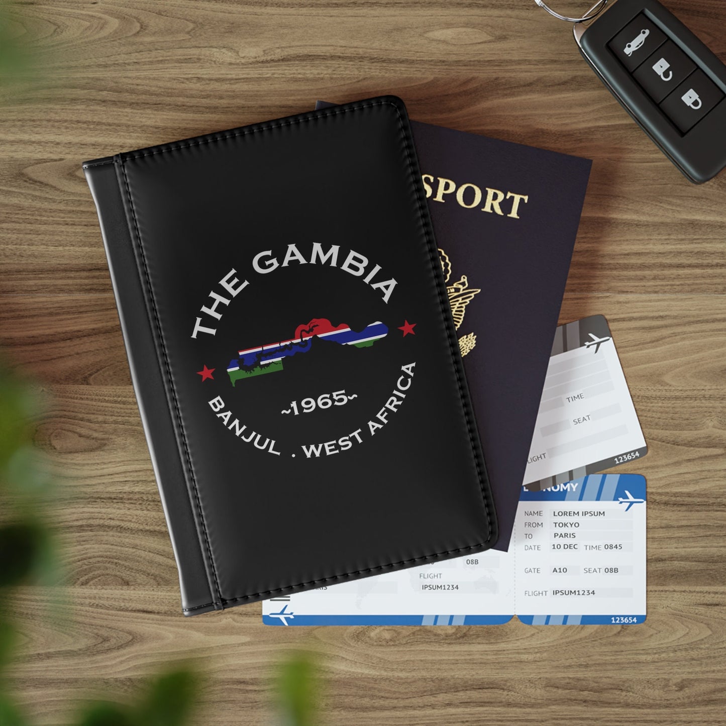 Gambian Passport Cover