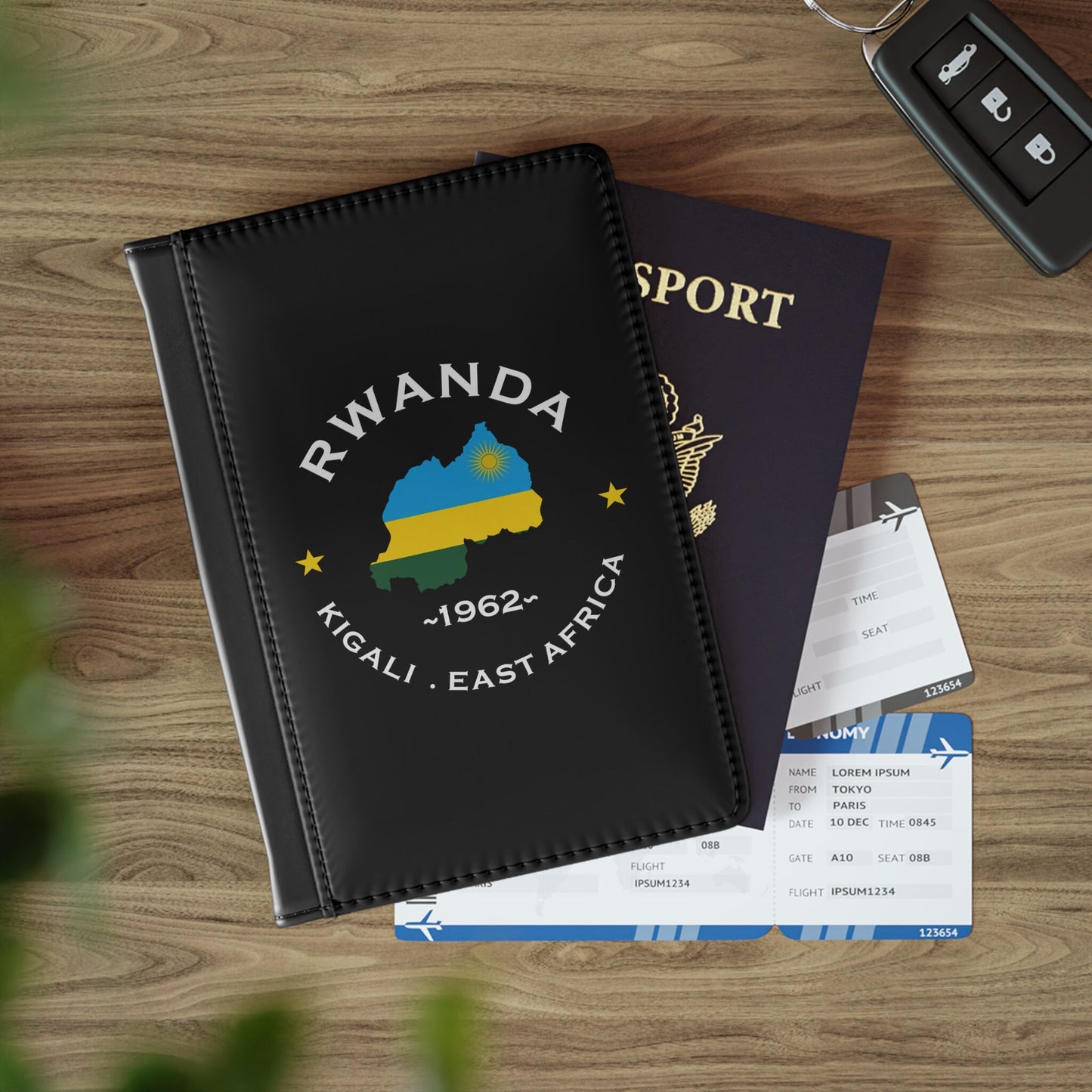 Rwandan Passport Cover