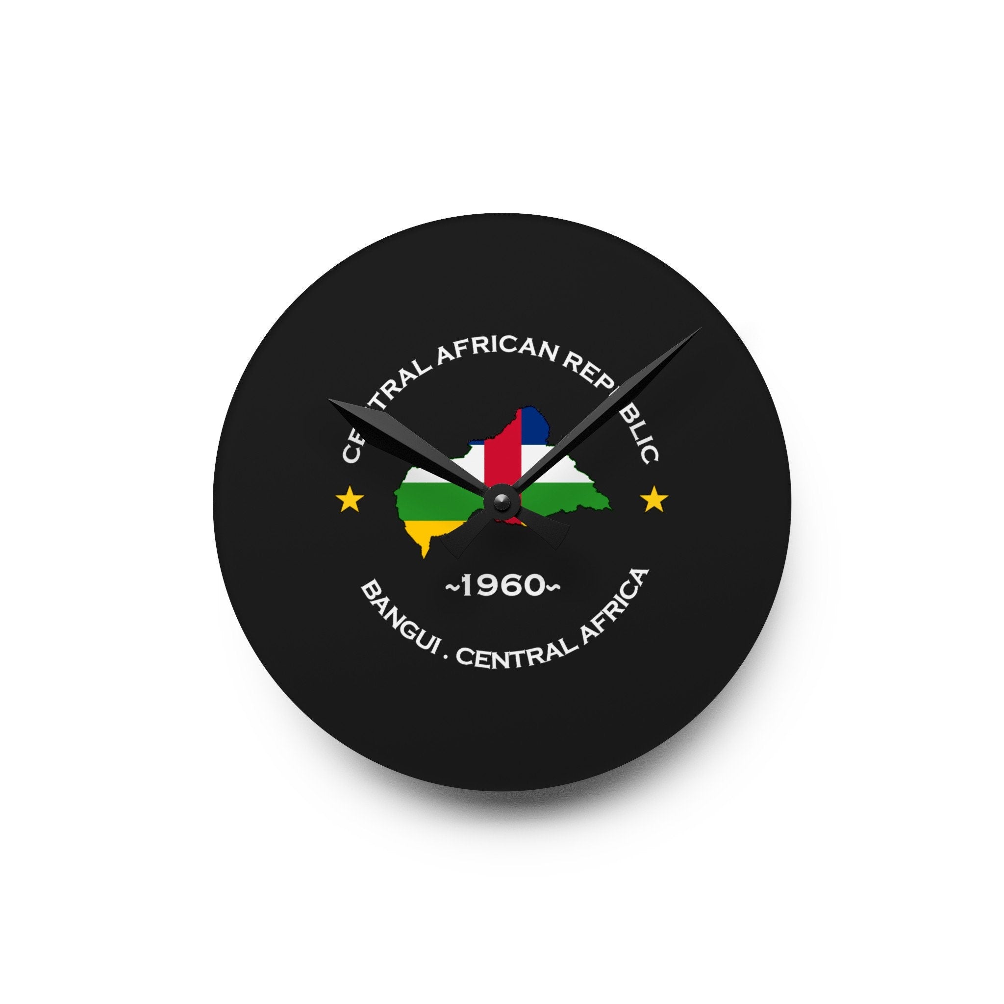 Central African Republic Wall Clock