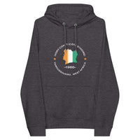 Ivorian Unisex eco raglan hoodie