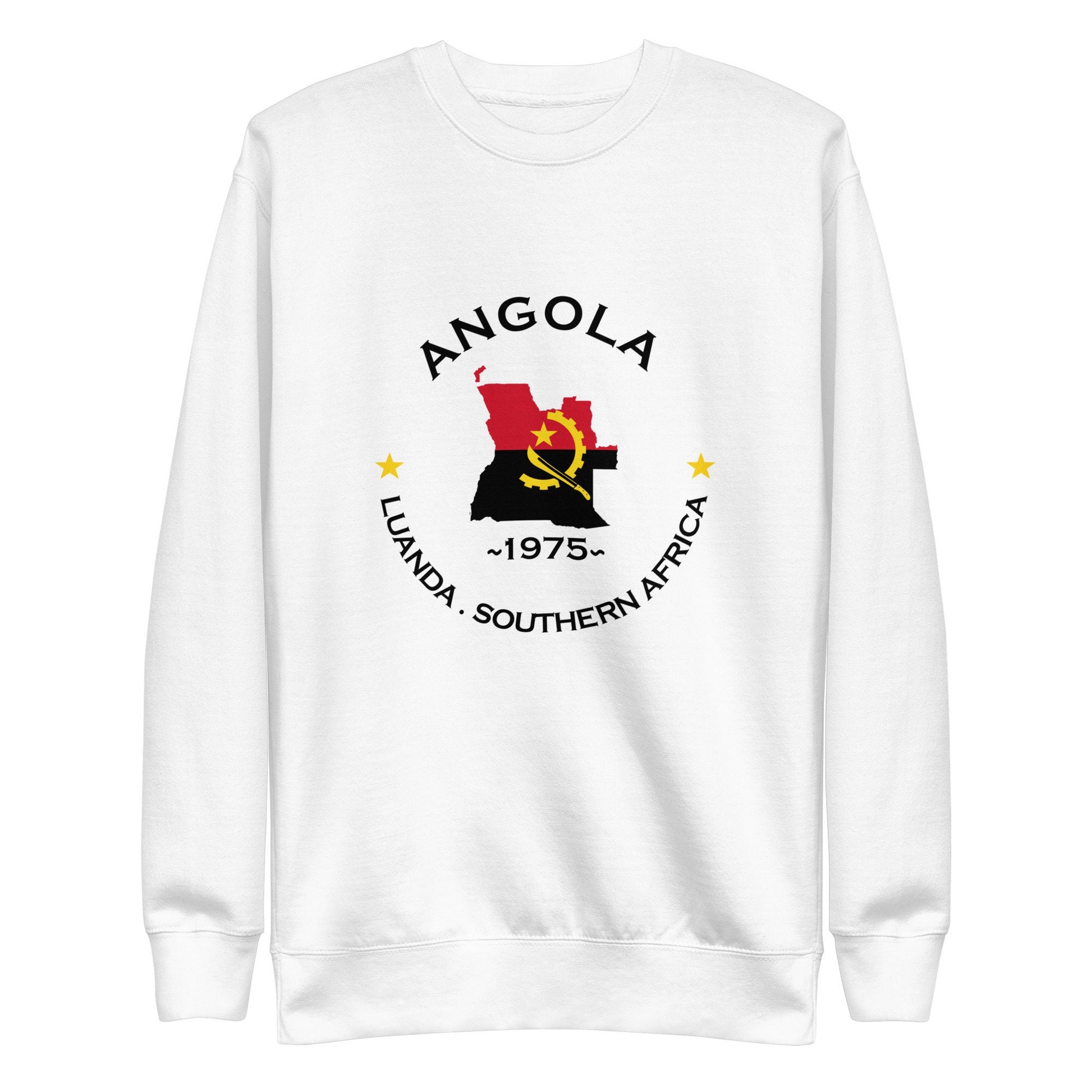 Angolan Unisex Premium Sweatshirt,African Tshirt,Africans in Diaspora,African American,African Couples,African Families,Gifts for Africans