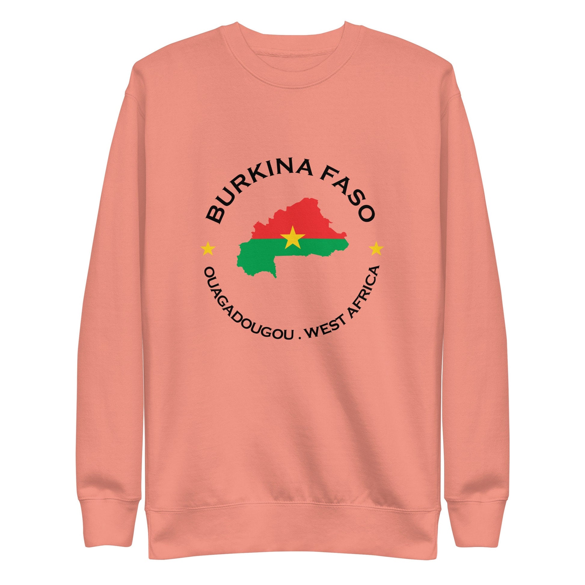 Burkina Faso Unisex Premium Sweatshirt,AfricanTshirt,Africans inDiaspora,AfricanAmerican,African Couples,African Families,Gifts for Africans