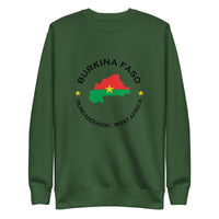 Burkina Faso Unisex Premium Sweatshirt,AfricanTshirt,Africans inDiaspora,AfricanAmerican,African Couples,African Families,Gifts for Africans